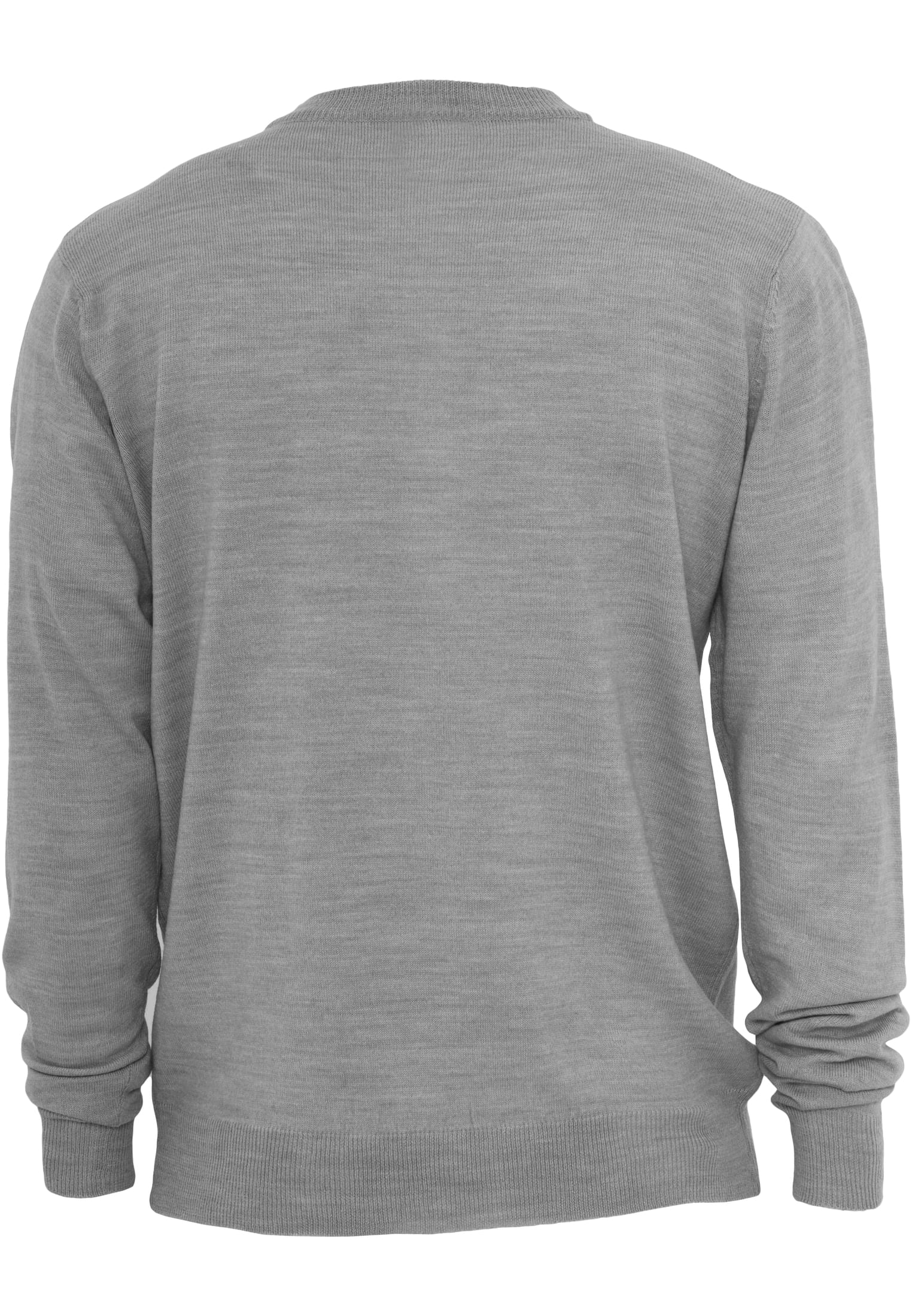 Knitted V-Neck | grey