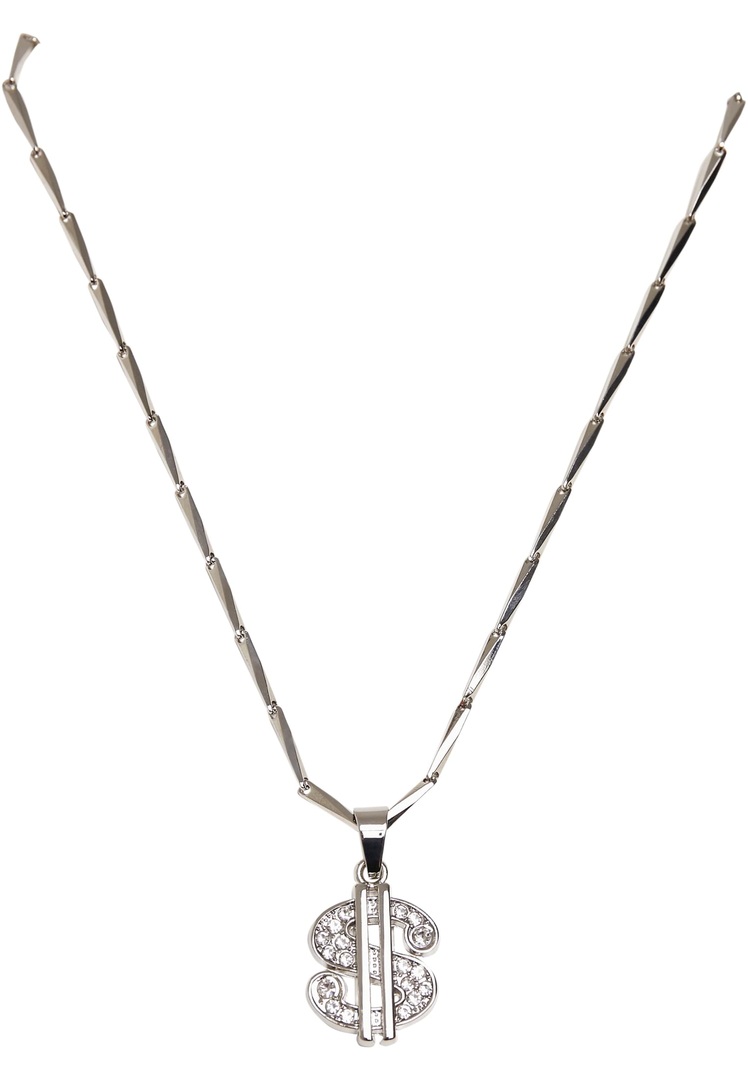 Small Dollar Necklace | silver