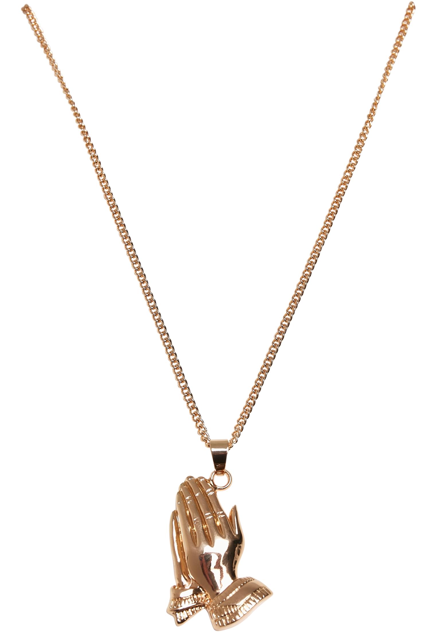 Pray Hands Necklace | gold