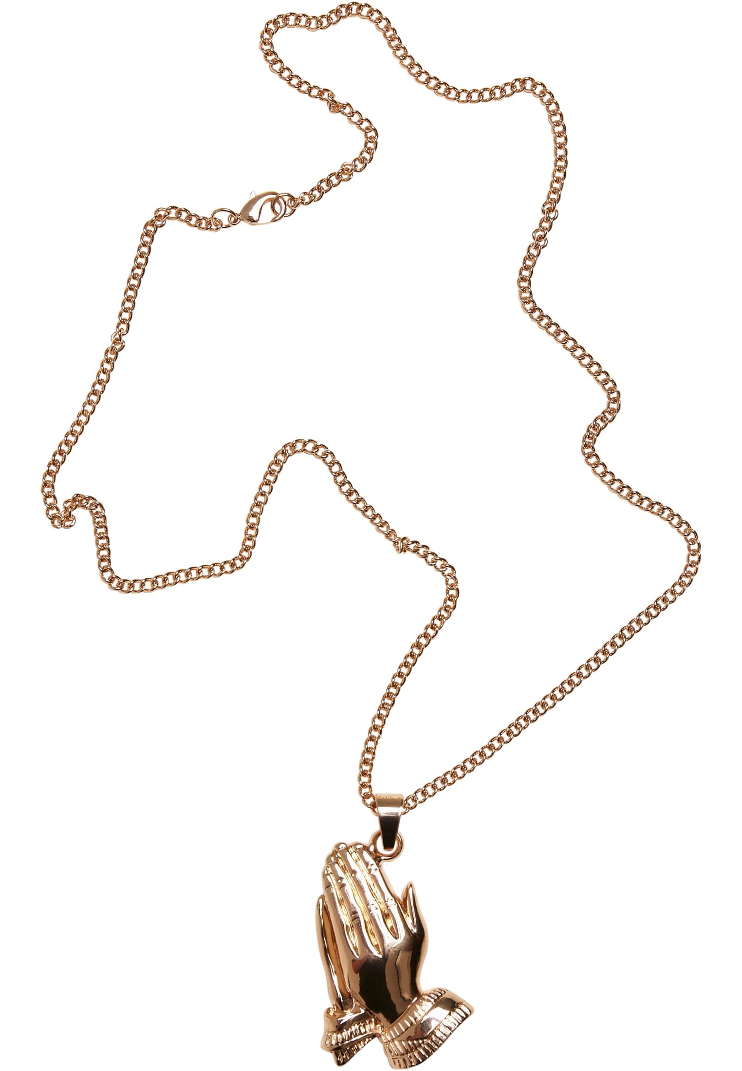 Pray Hands Necklace | gold