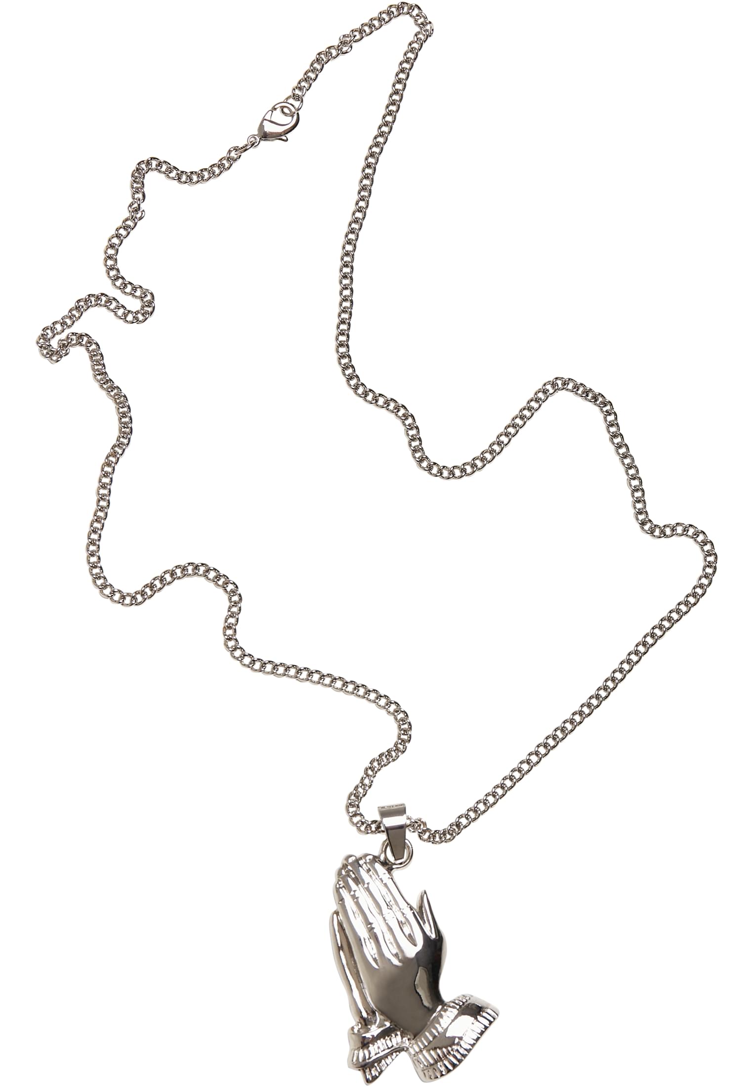 Pray Hands Necklace | silver