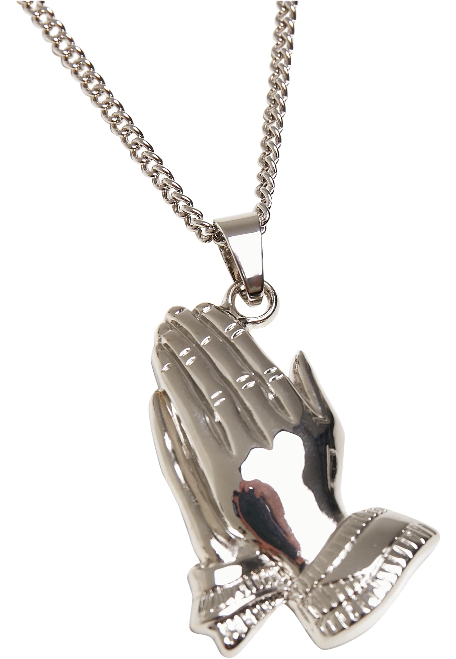 Pray Hands Necklace | silver