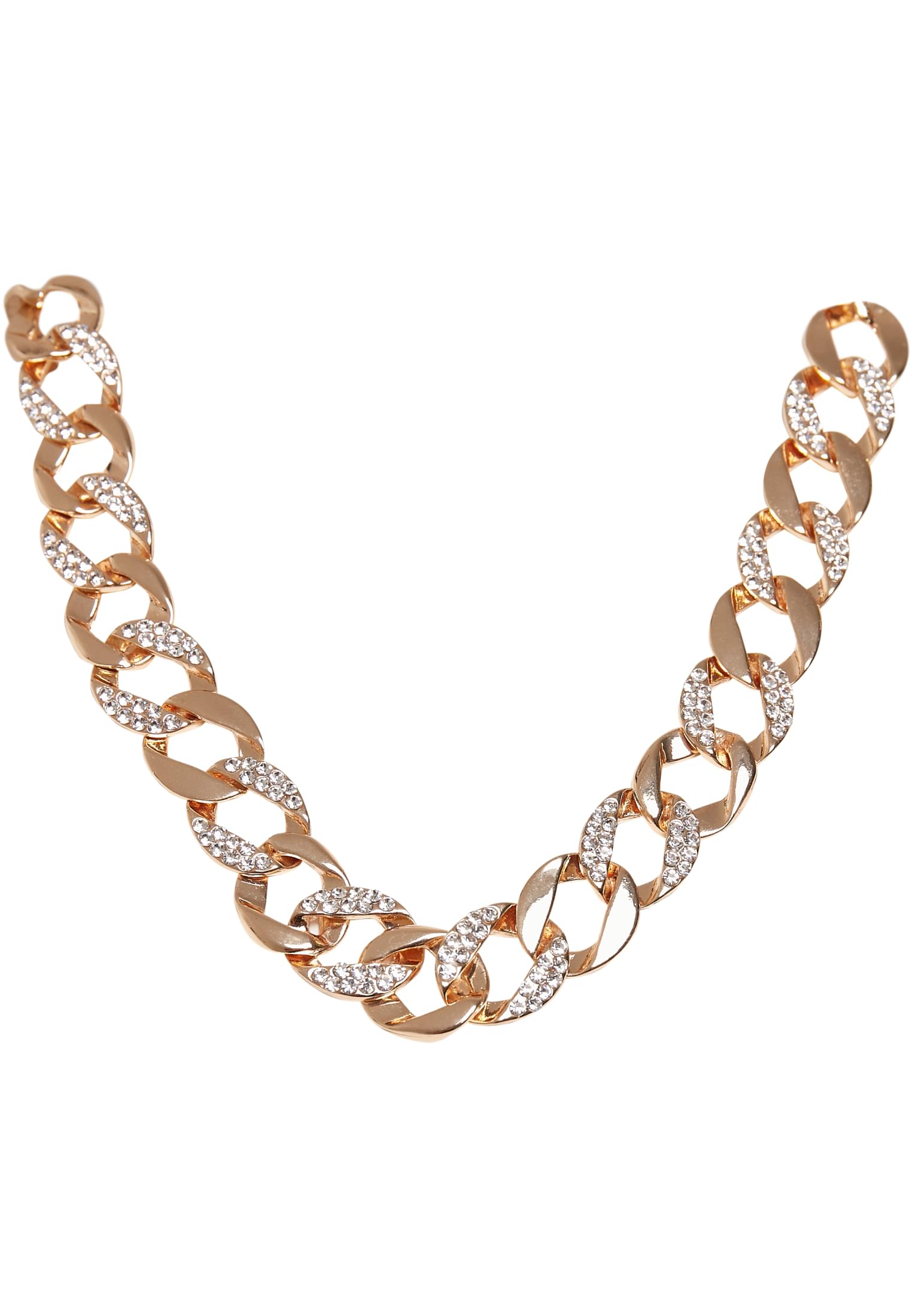 Basic Diamond Necklace And Bracelet Set | gold