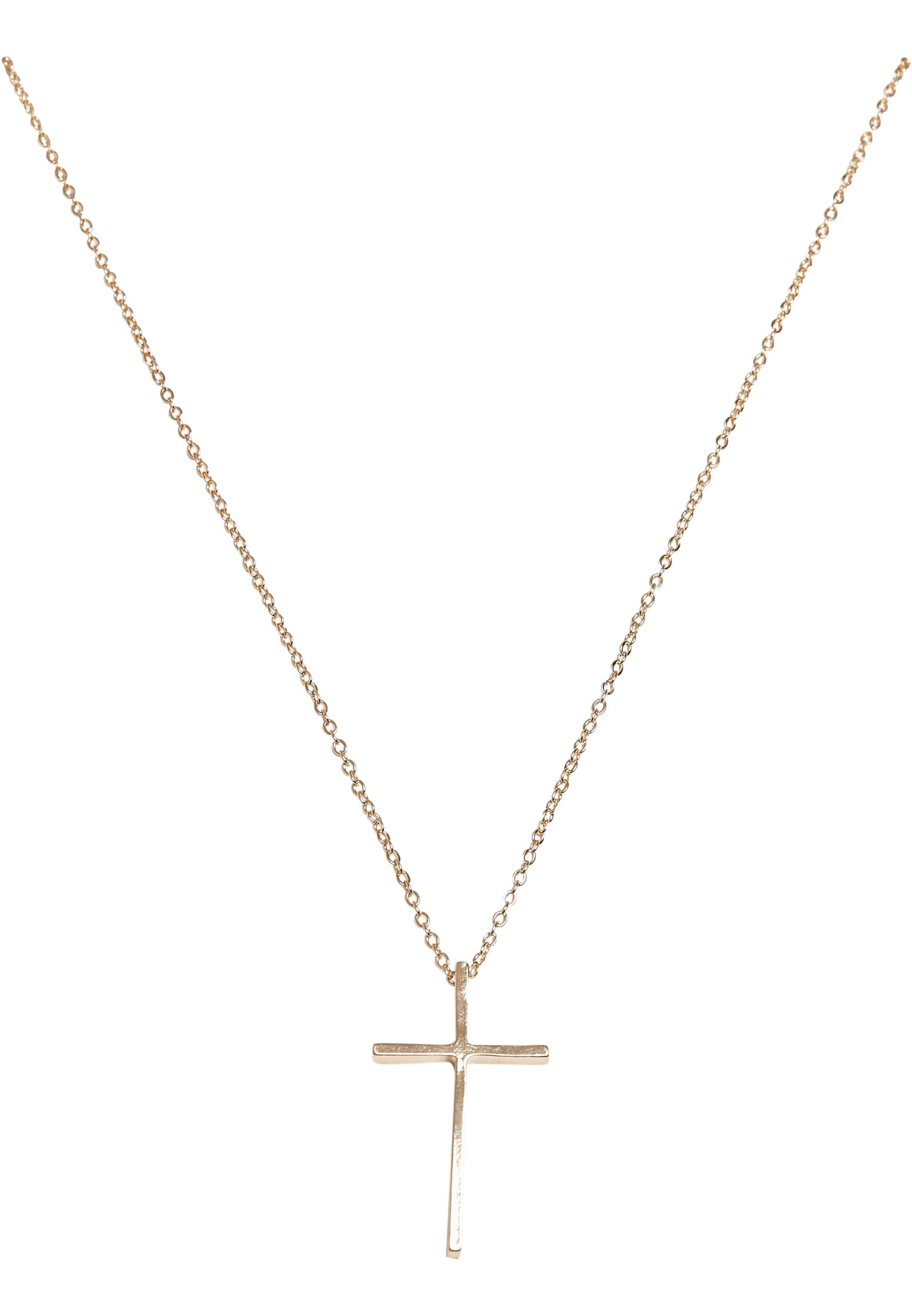 Big Basic Cross Necklace | gold