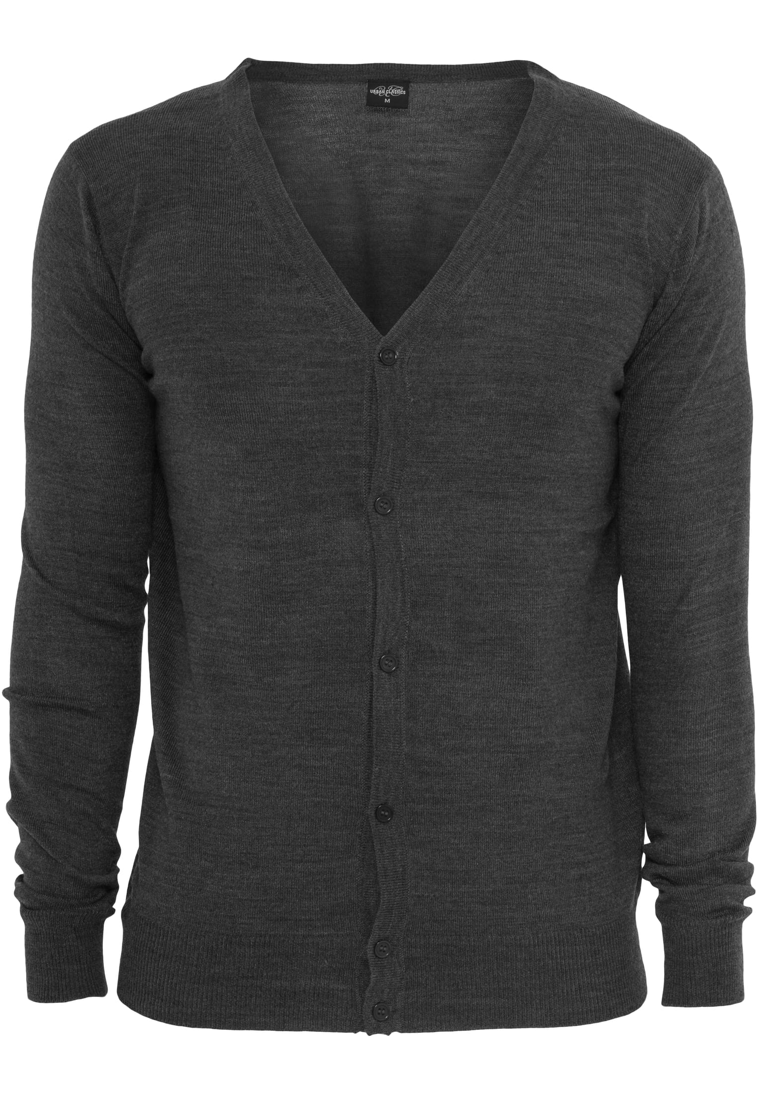 Knitted Cardigan | charcoal