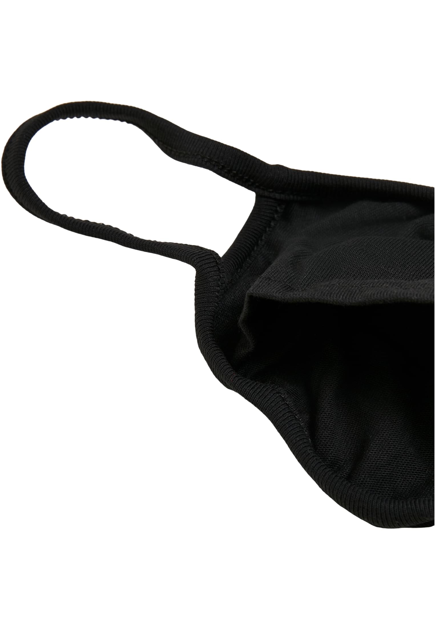 Urban Classics Cotton Face Mask 2-Pack | black