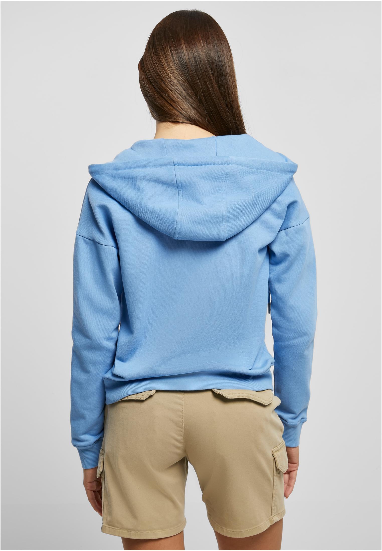 Ladies Organic Terry Zip Hoody | horizonblue