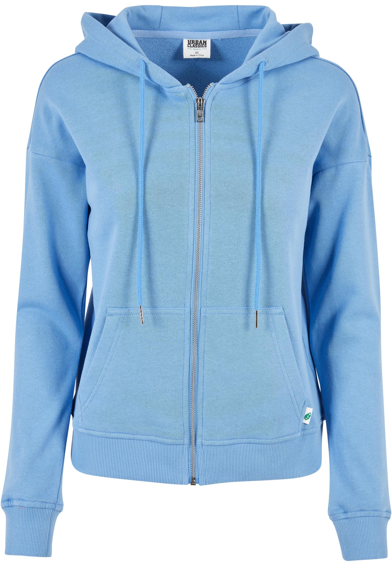 Ladies Organic Terry Zip Hoody | horizonblue