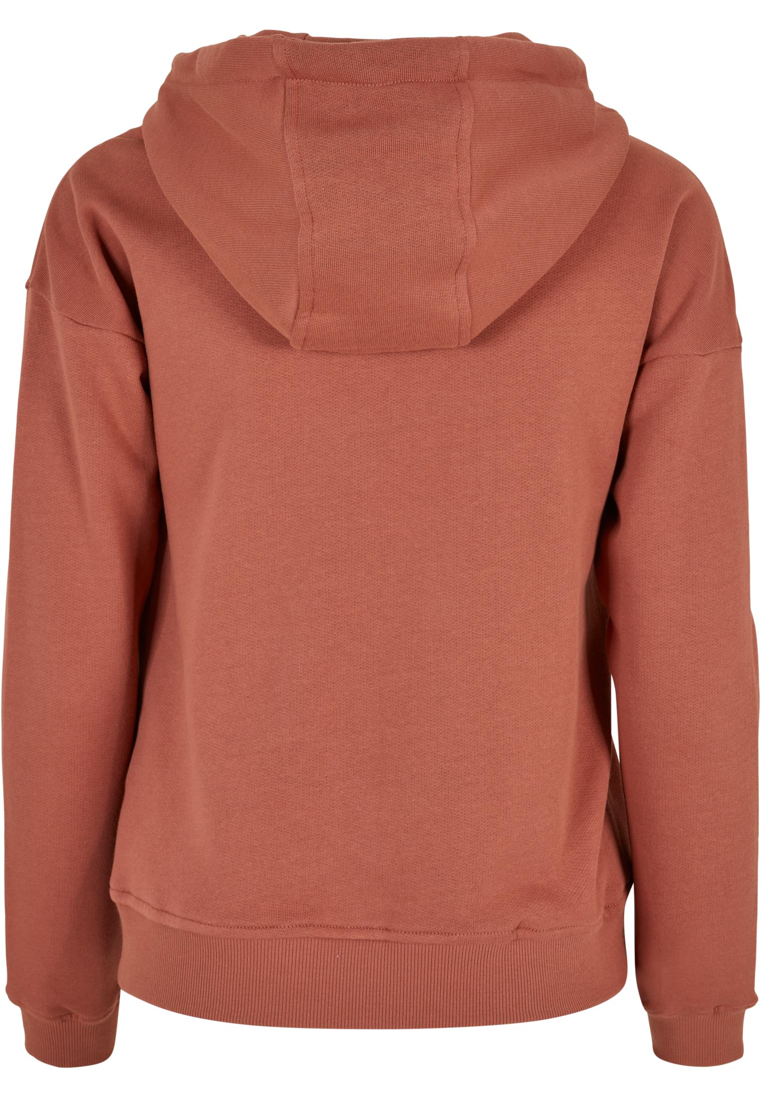 Ladies Organic Terry Zip Hoody | terracotta