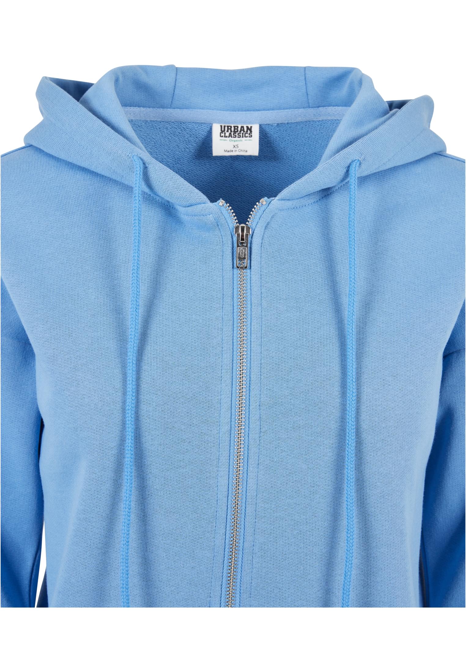 Ladies Organic Terry Zip Hoody | horizonblue