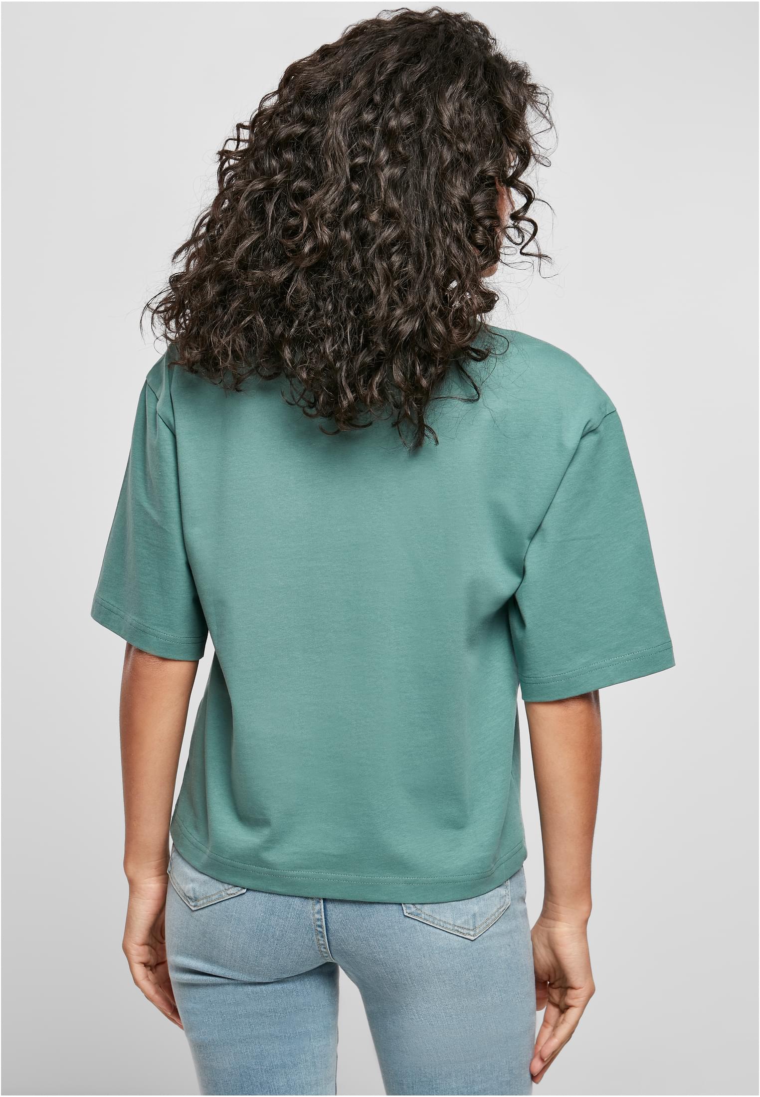 Ladies Organic Oversized Tee | paleleaf