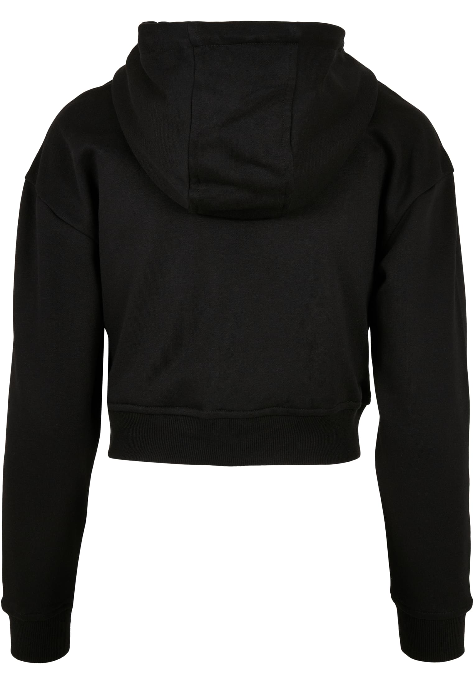 Ladies Short Terry Hoody | black