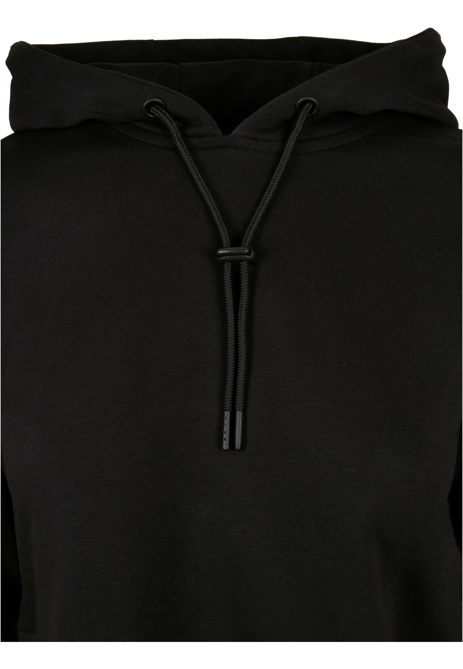 Ladies Short Terry Hoody | black