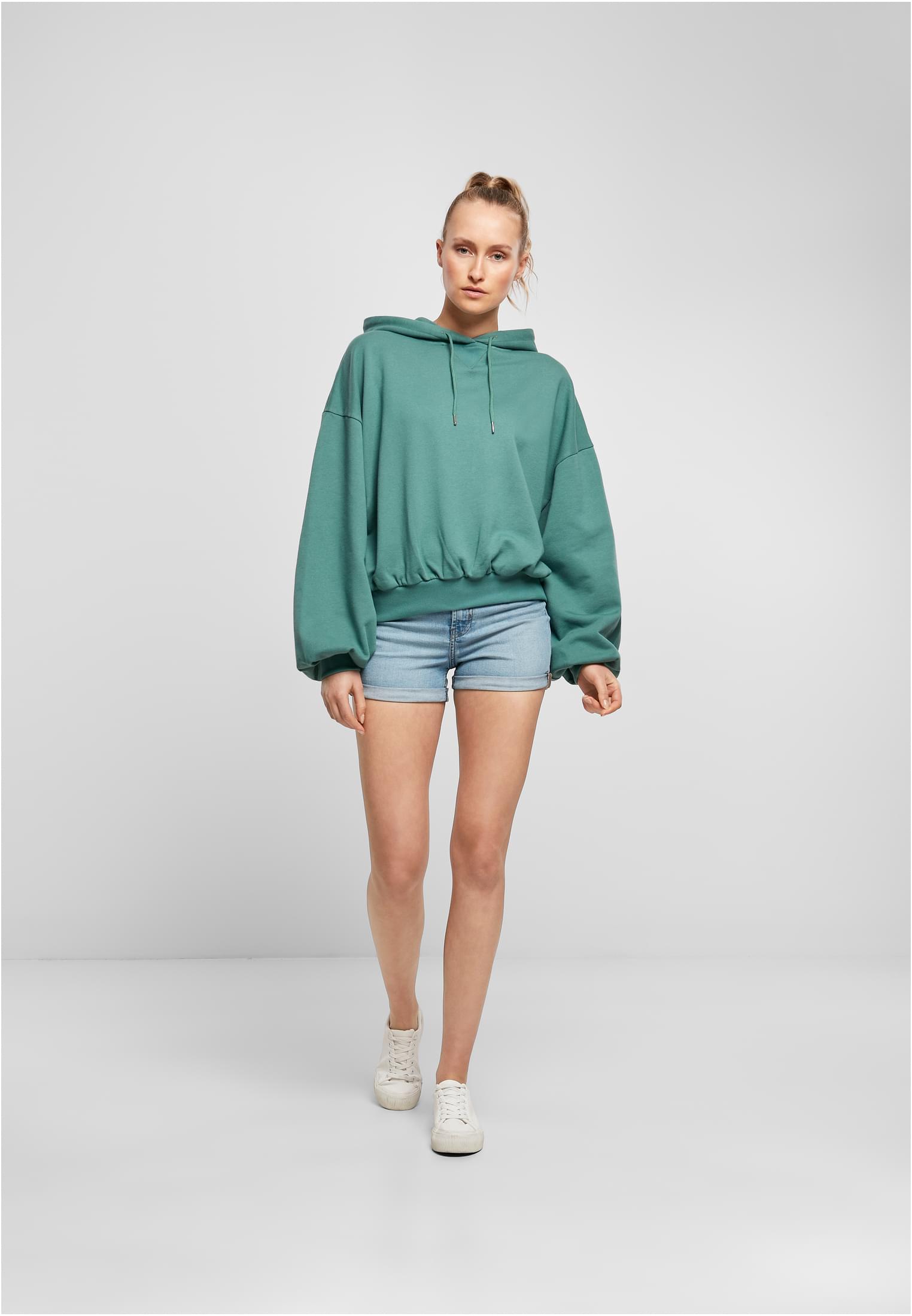 Ladies Organic Oversized Terry Hoody | paleleaf