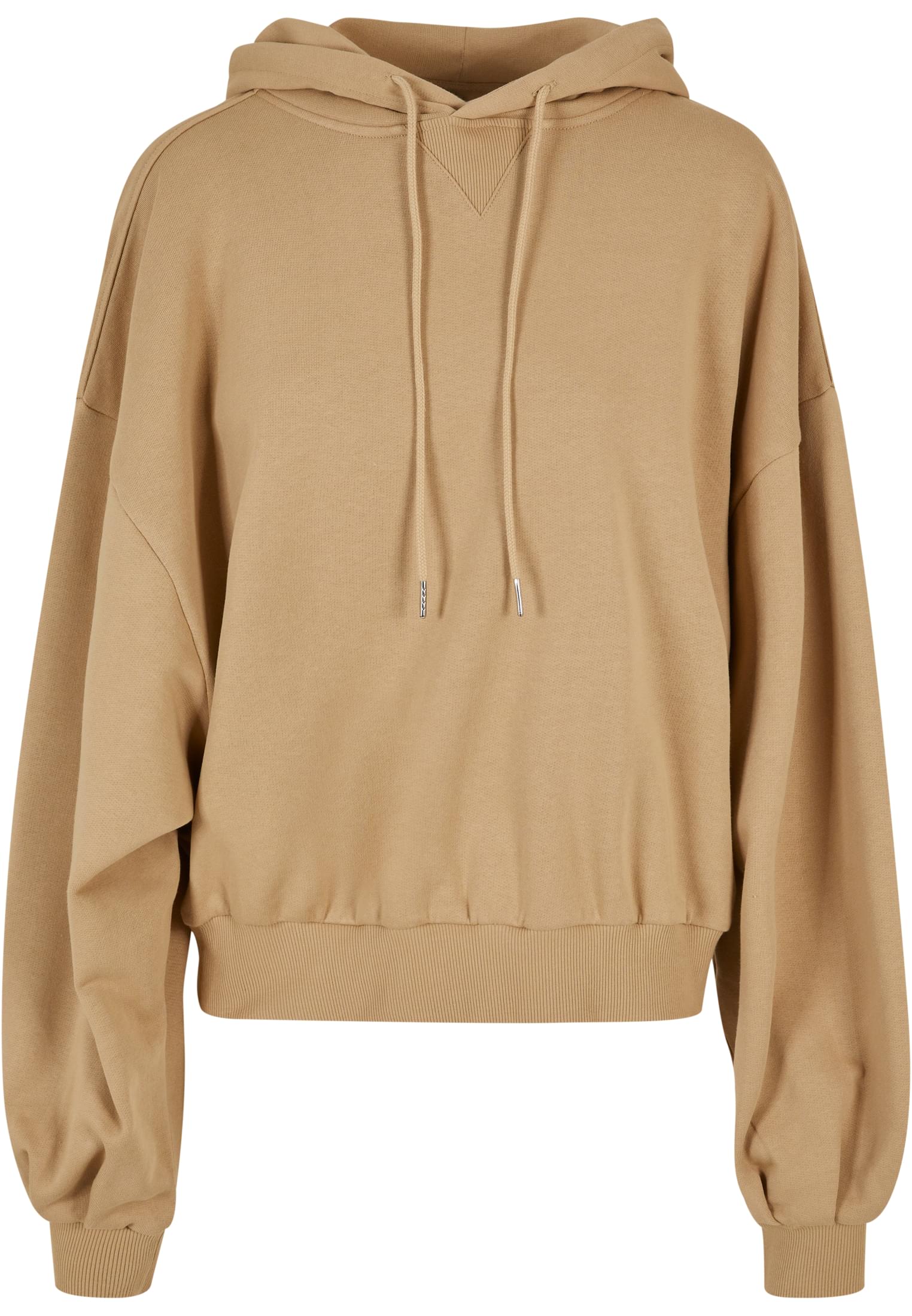 Ladies Organic Oversized Terry Hoody | unionbeige