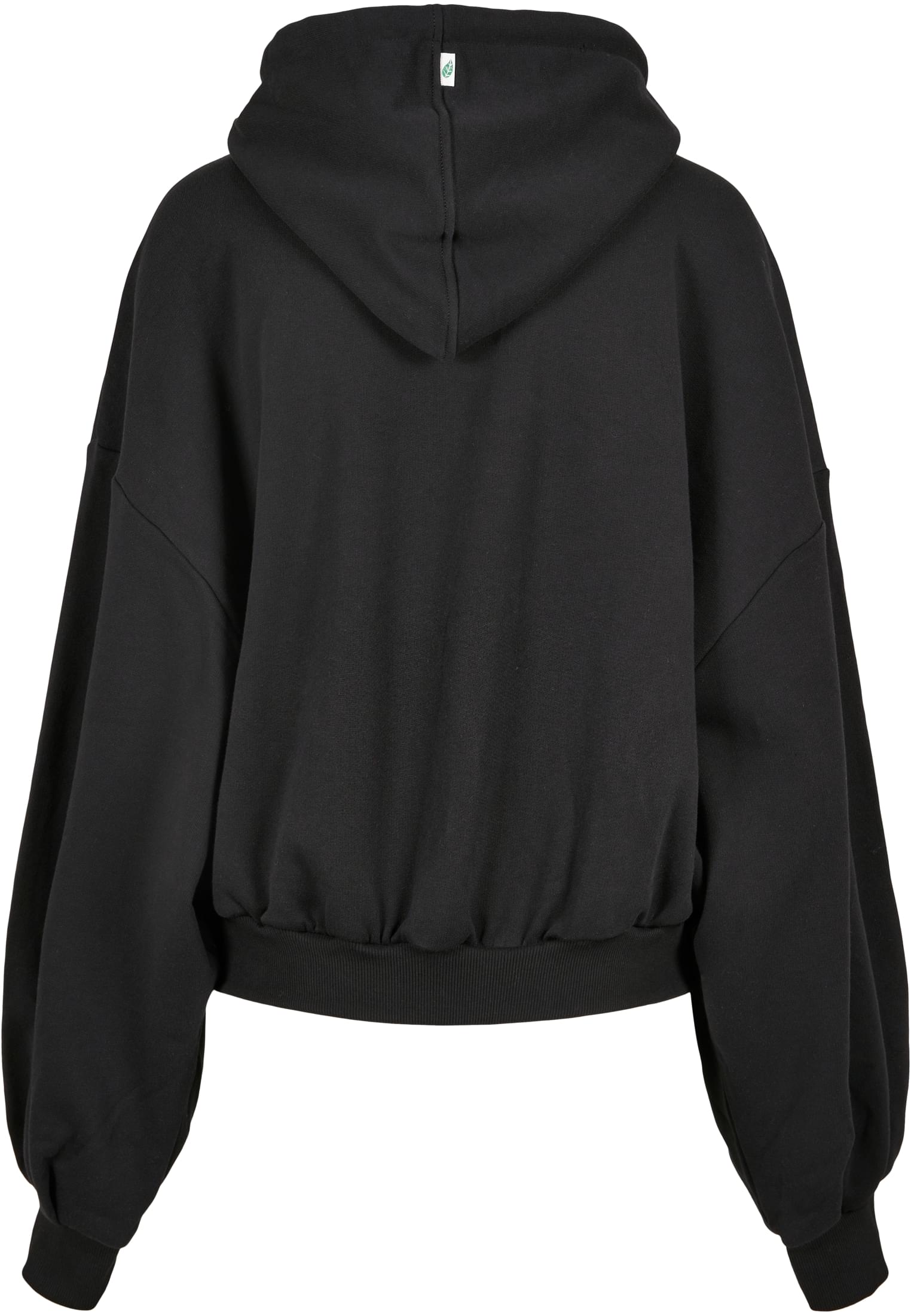 Ladies Organic Oversized Terry Hoody | black