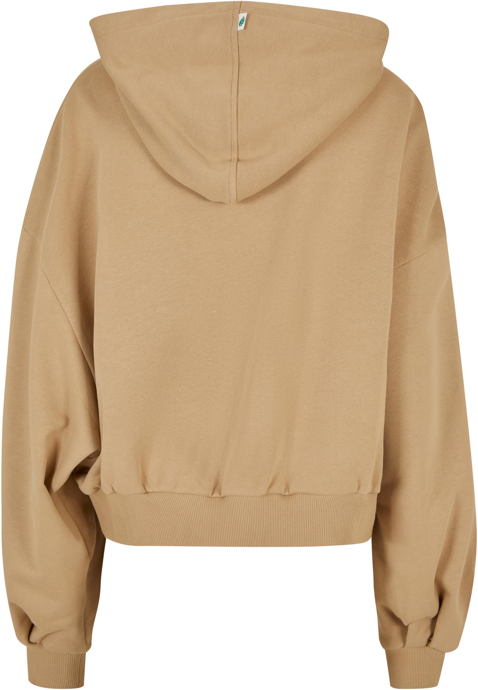 Ladies Organic Oversized Terry Hoody | unionbeige