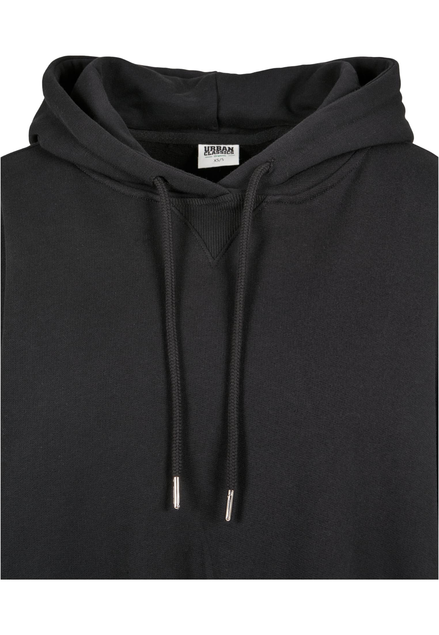 Ladies Organic Oversized Terry Hoody | black