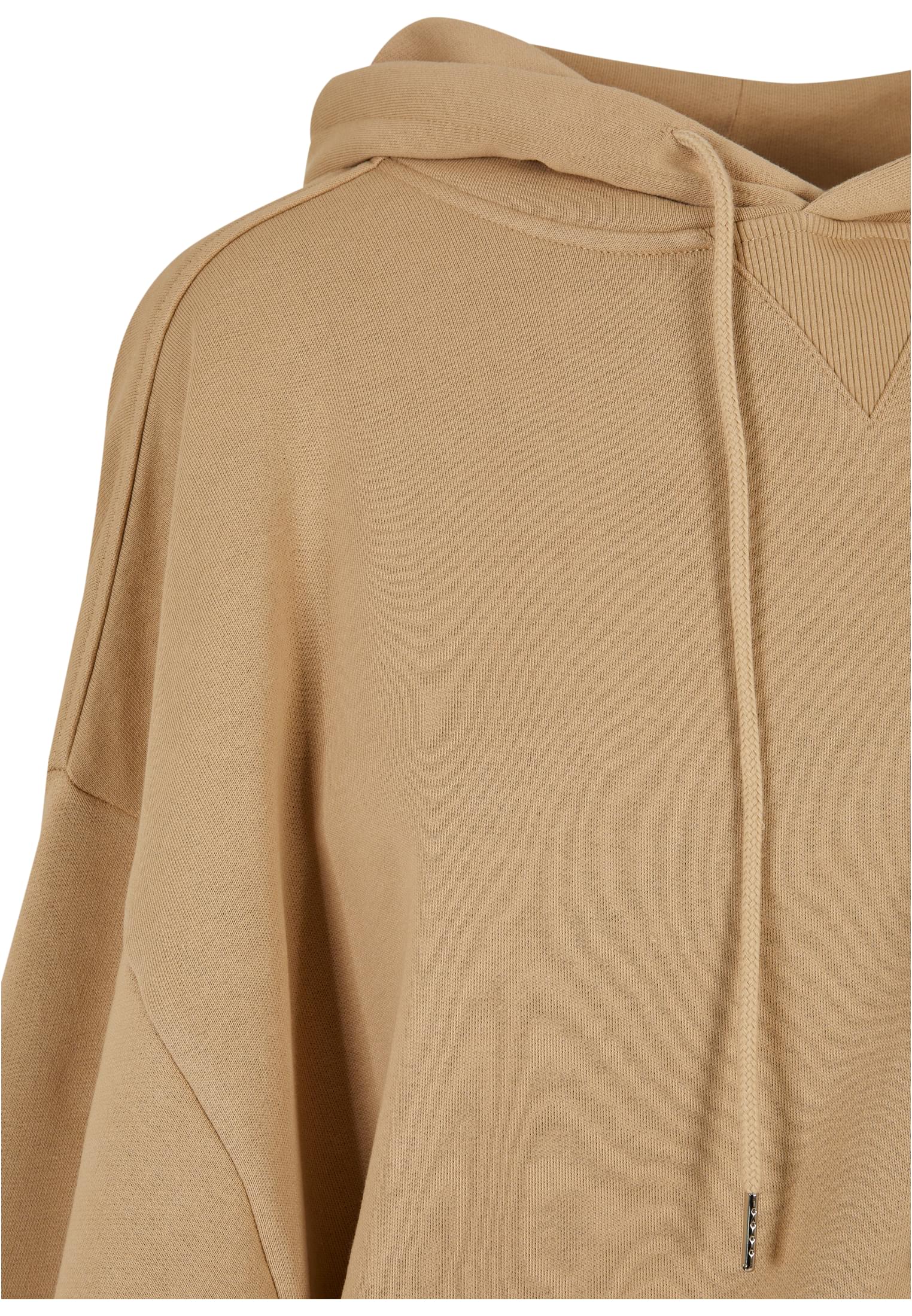 Ladies Organic Oversized Terry Hoody | unionbeige