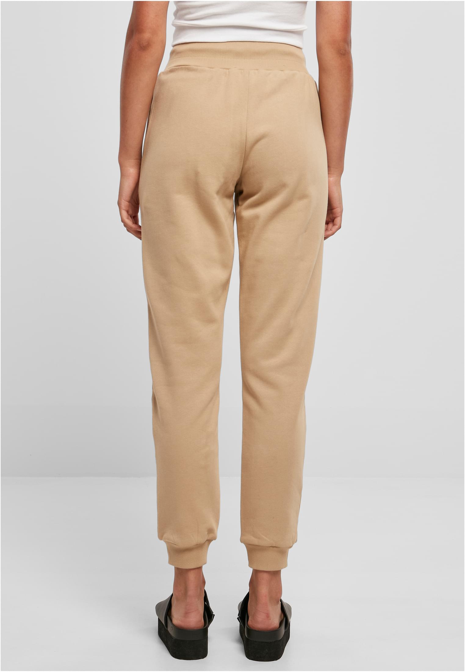 Ladies Organic High Waist Sweat Pants | unionbeige