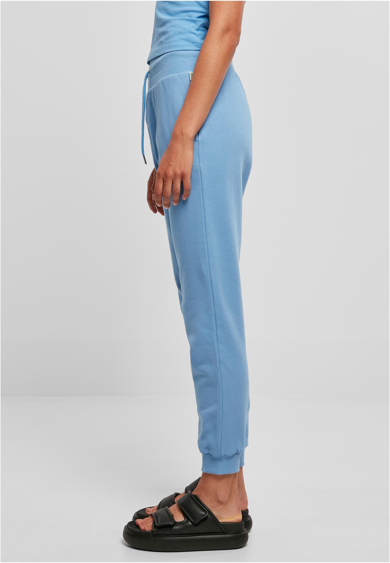 Ladies Organic High Waist Sweat Pants | horizonblue