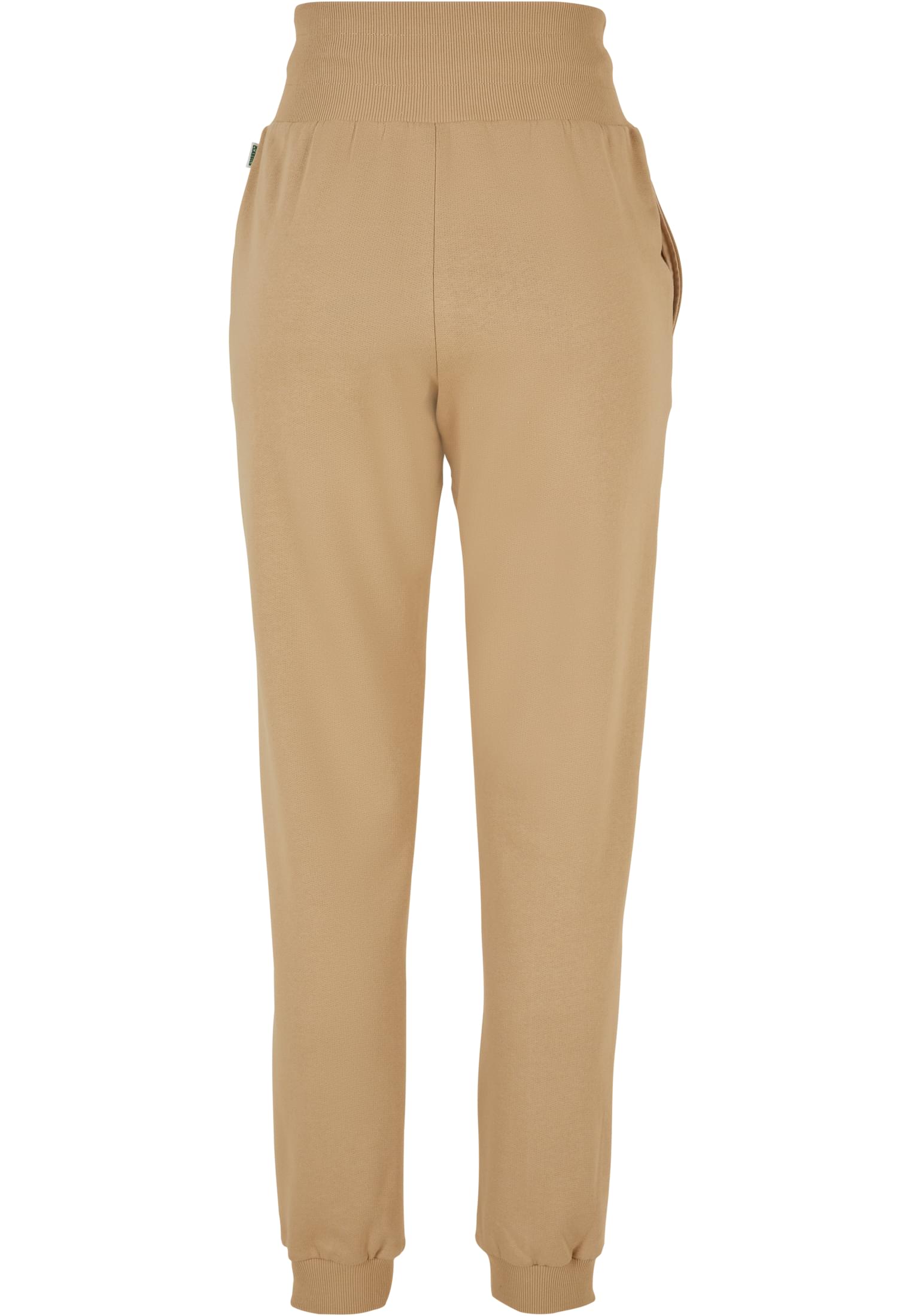 Ladies Organic High Waist Sweat Pants | unionbeige