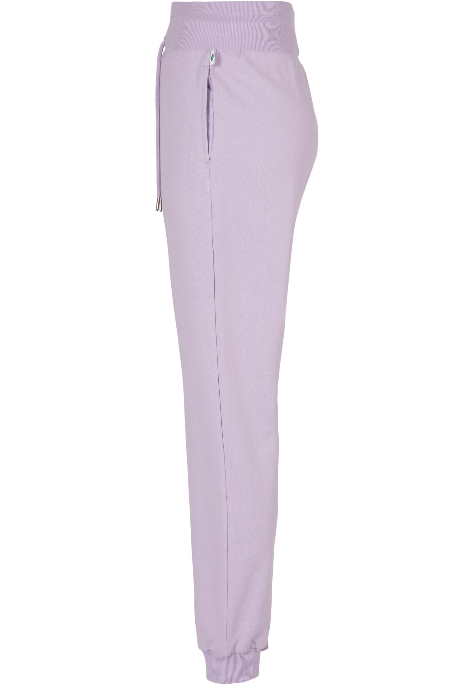 Ladies Organic High Waist Sweat Pants | lilac