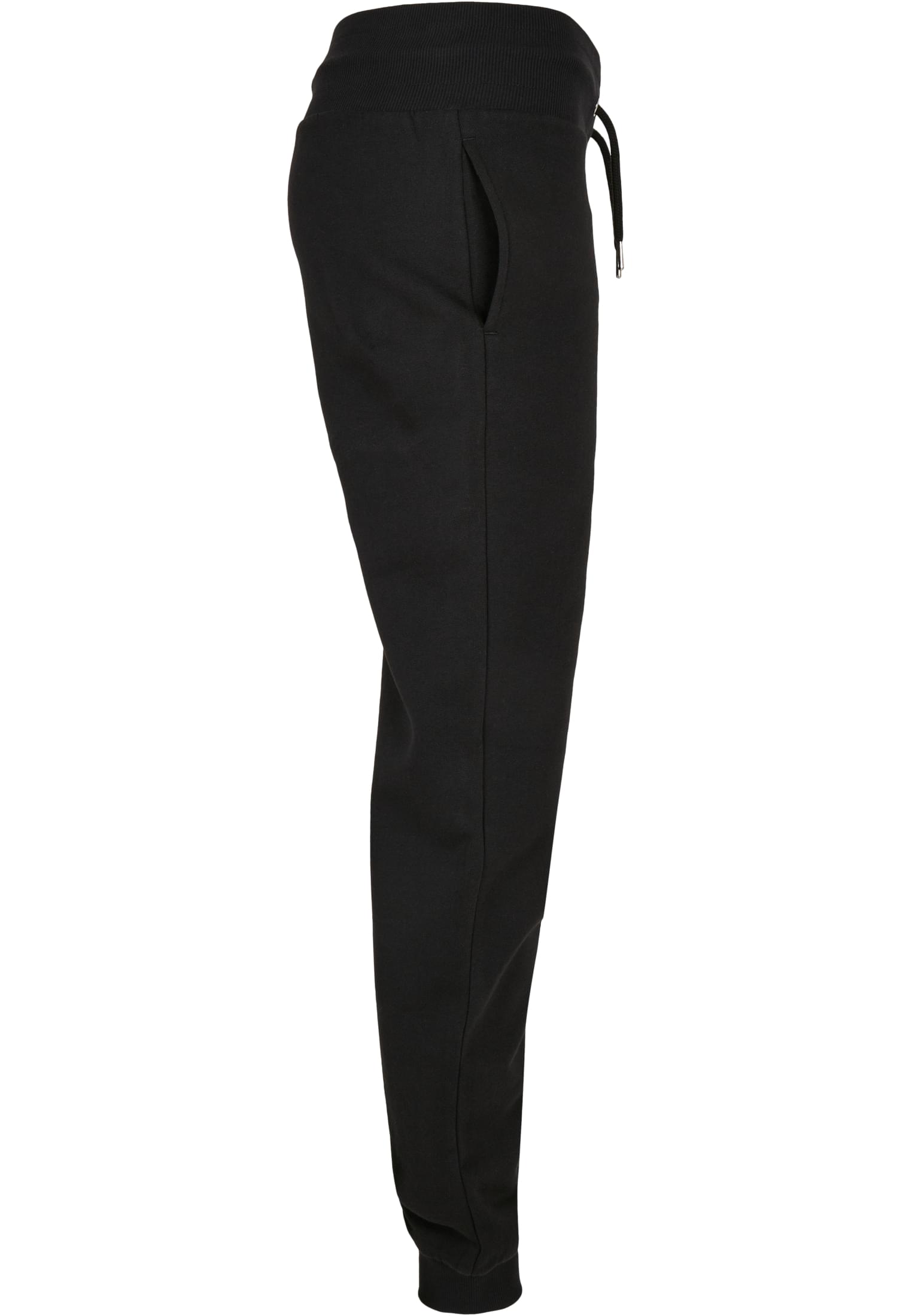 Ladies Organic High Waist Sweat Pants | black