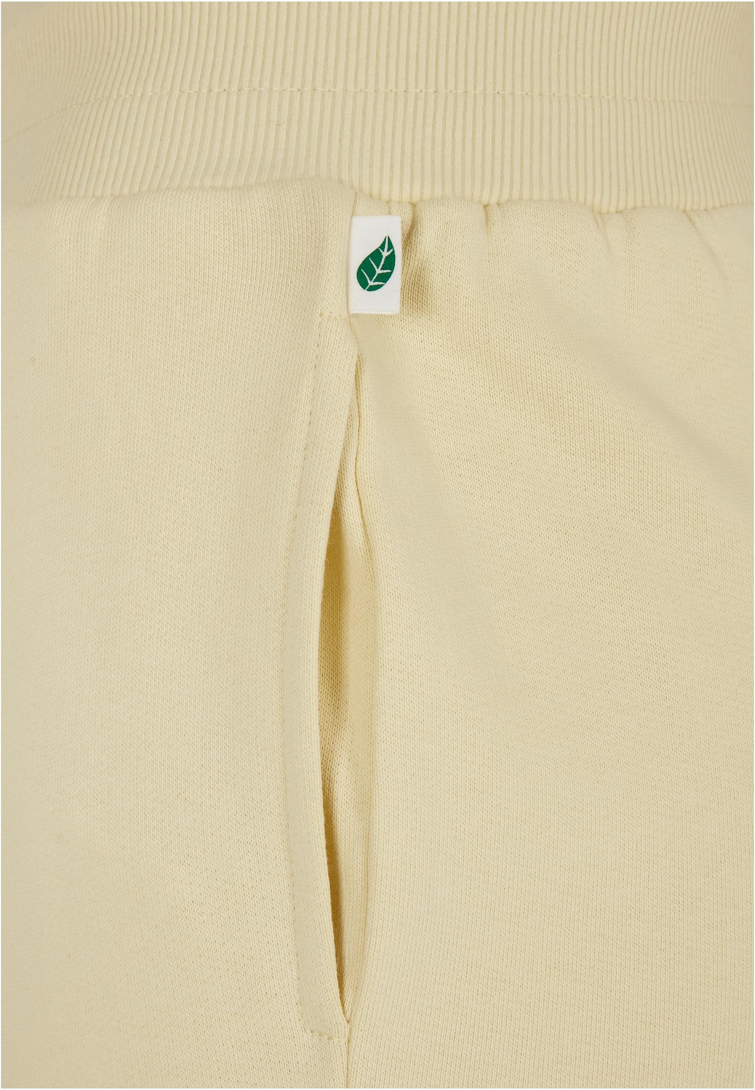 Ladies Organic High Waist Sweat Pants | softyellow