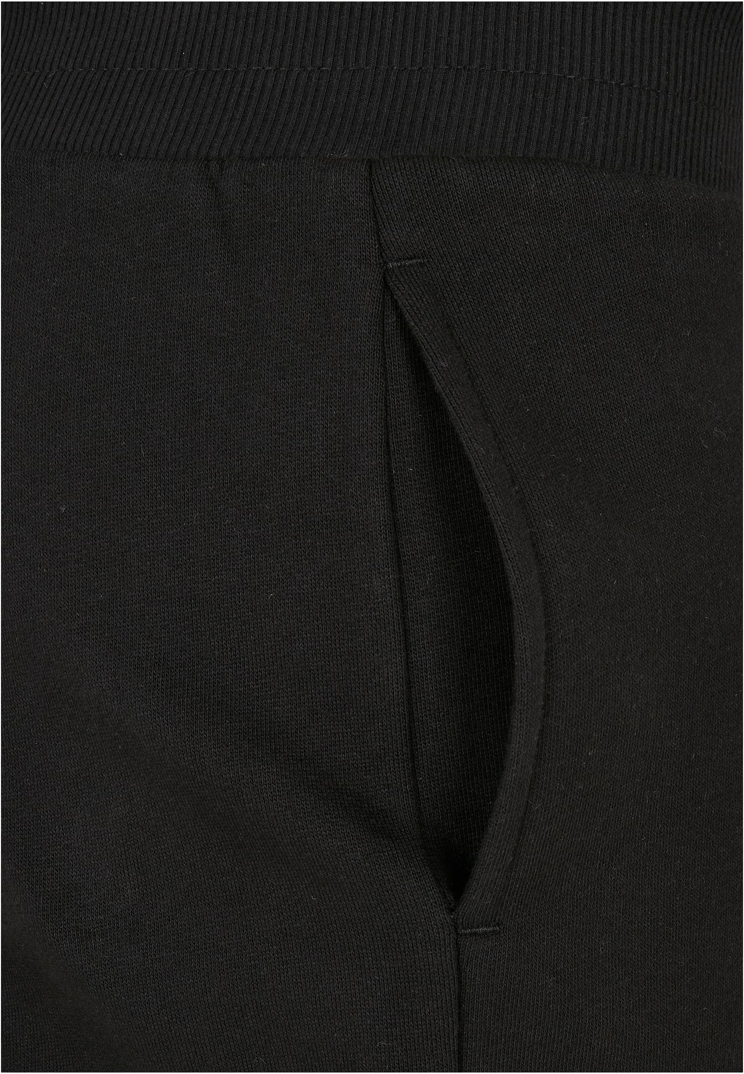 Ladies Organic High Waist Sweat Pants | black