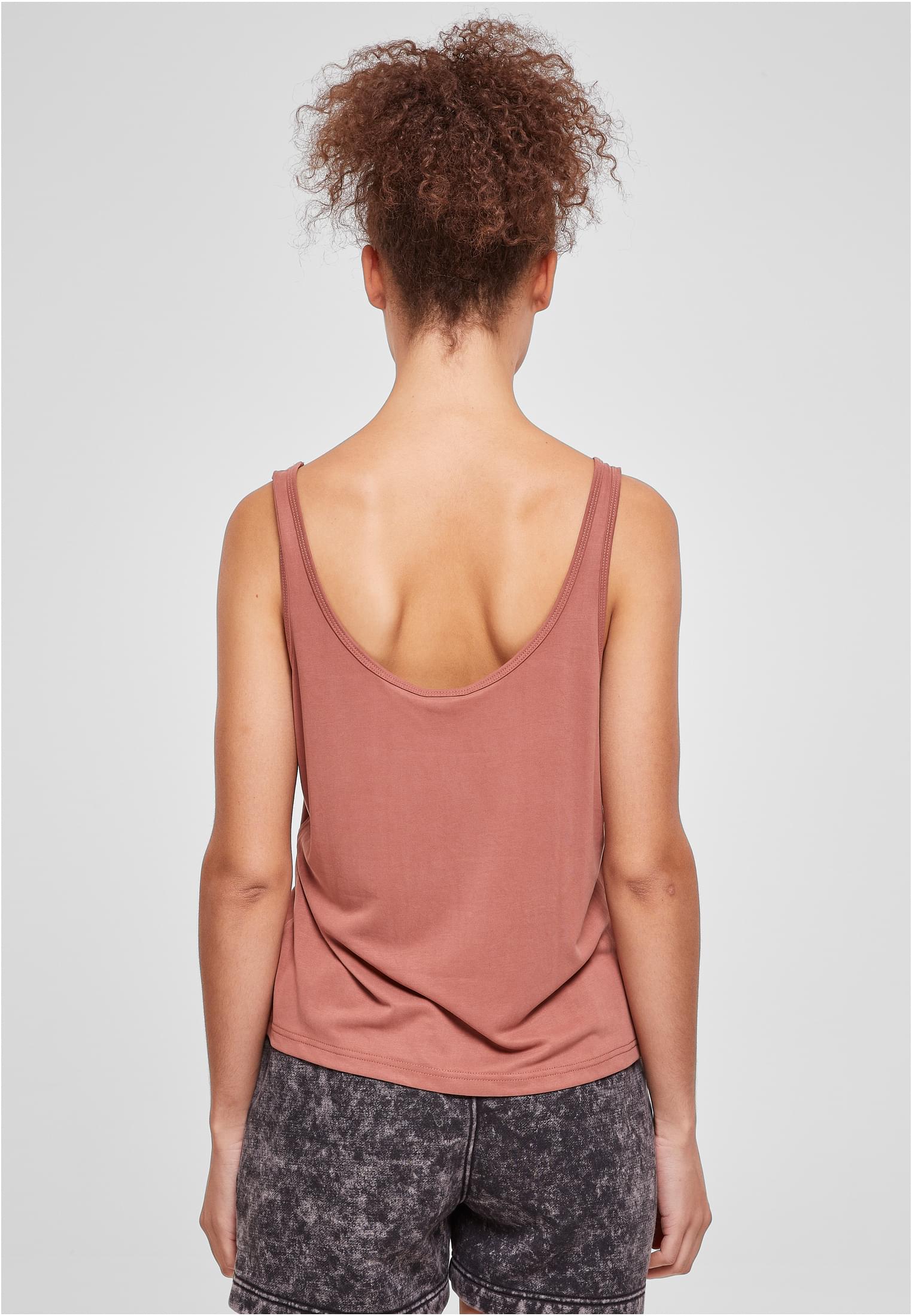 Ladies Modal Loose Top | terracotta