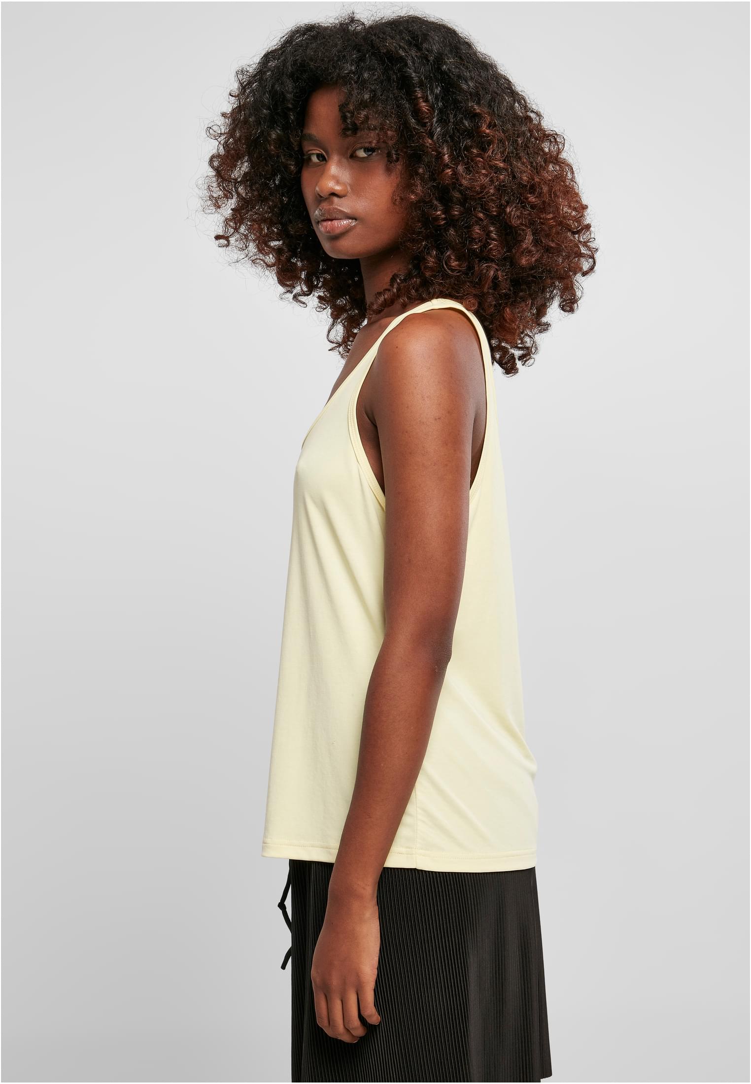 Ladies Modal Loose Top | softyellow