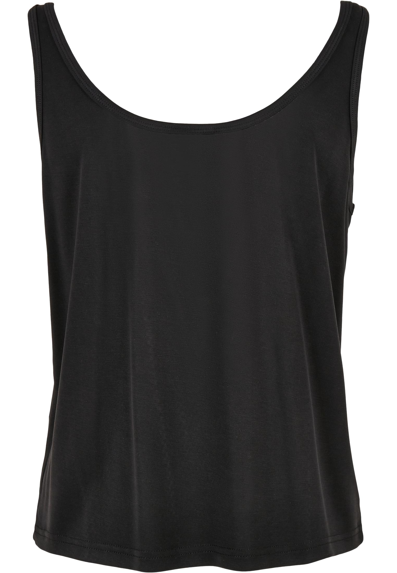 Ladies Modal Loose Top | black