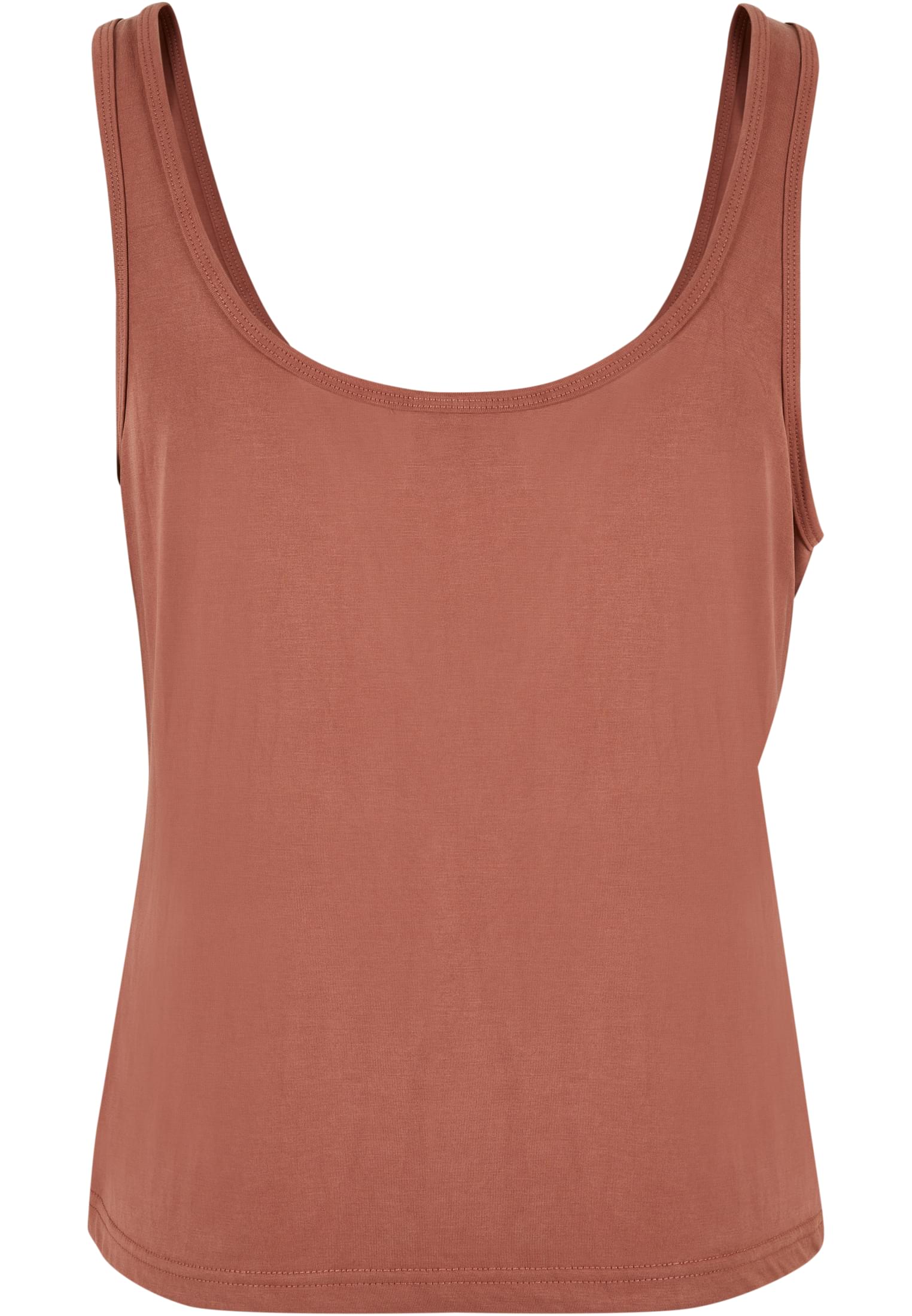 Ladies Modal Loose Top | terracotta