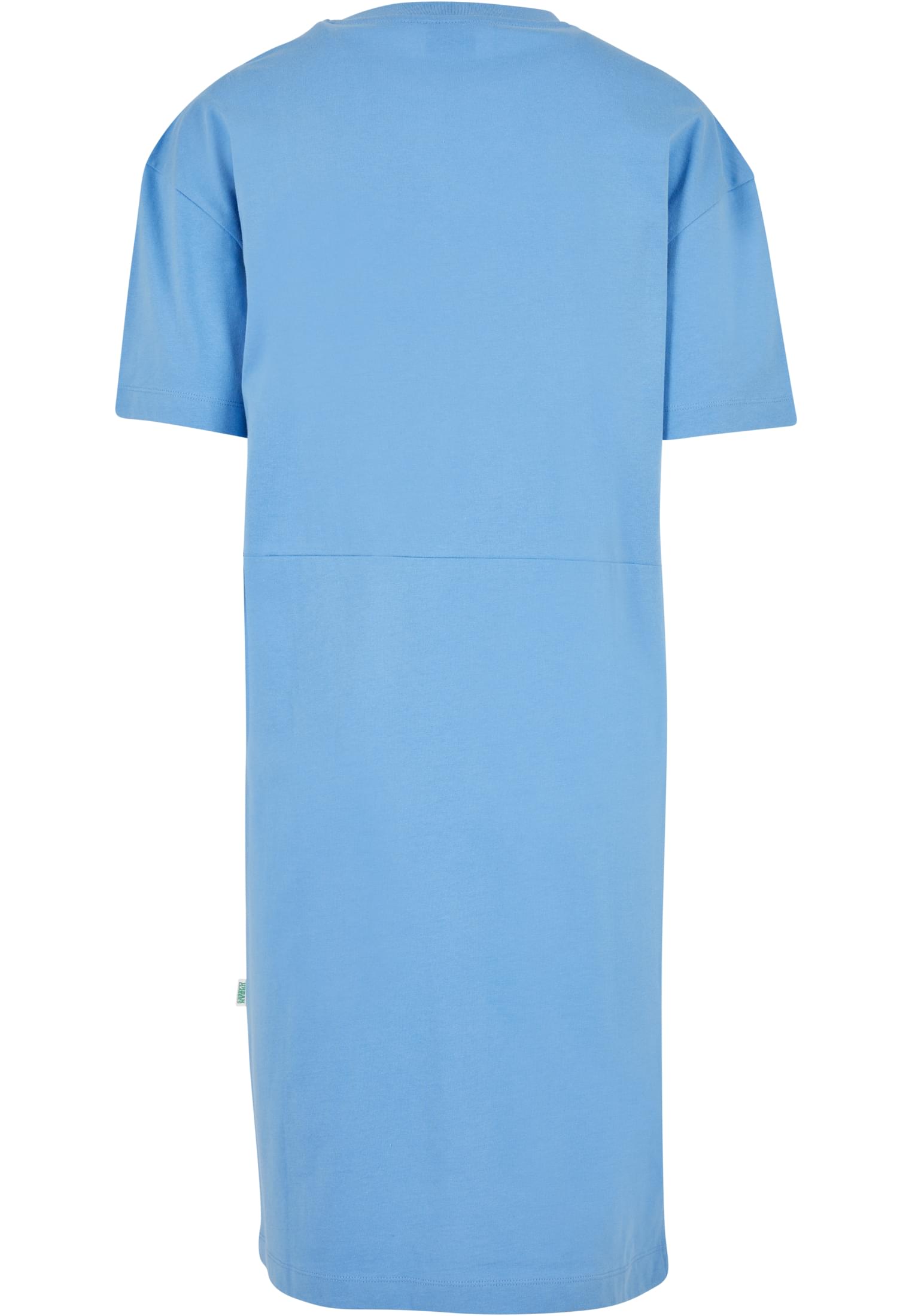 Ladies Organic Oversized Slit Tee Dress | horizonblue