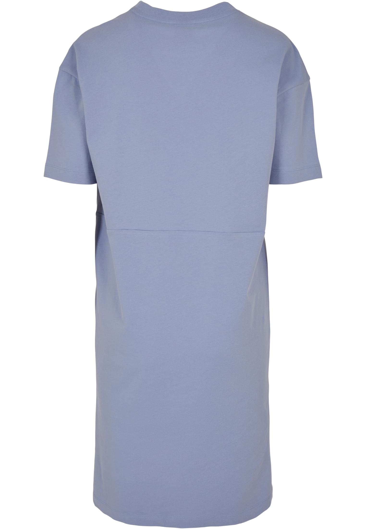 Ladies Organic Oversized Slit Tee Dress | violablue