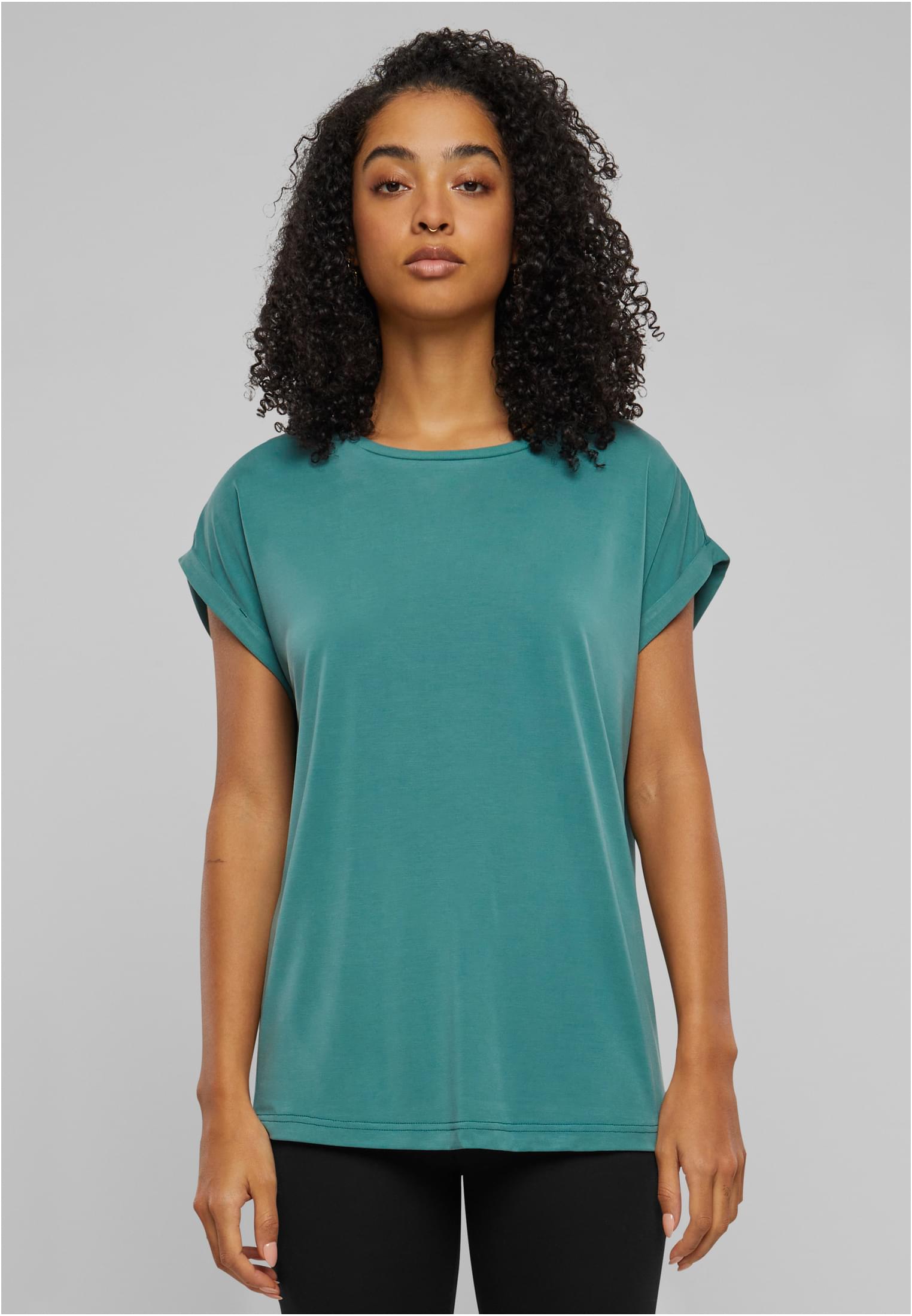 Ladies Modal Extended Shoulder Tee | paleleaf