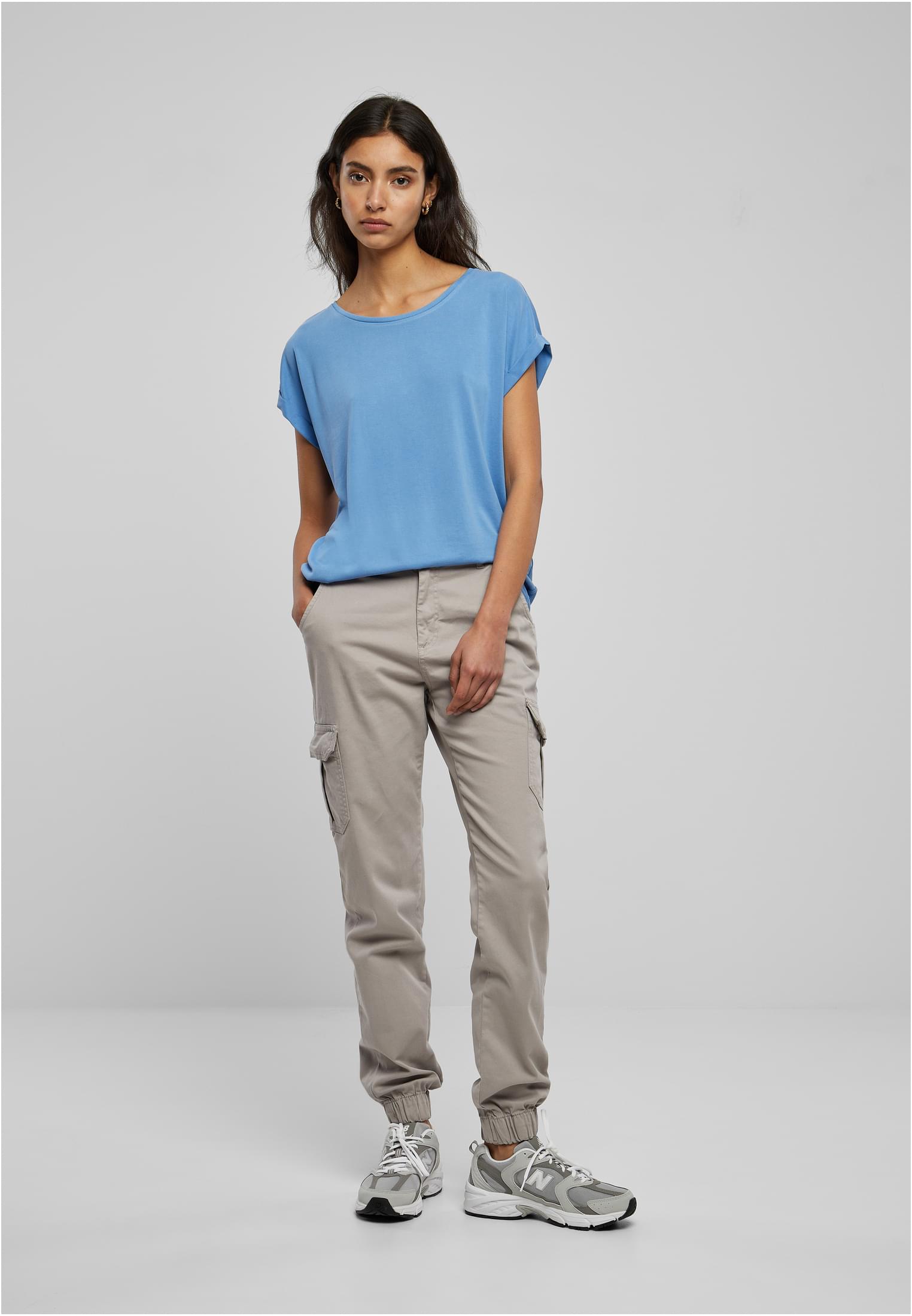 Ladies Modal Extended Shoulder Tee | horizonblue