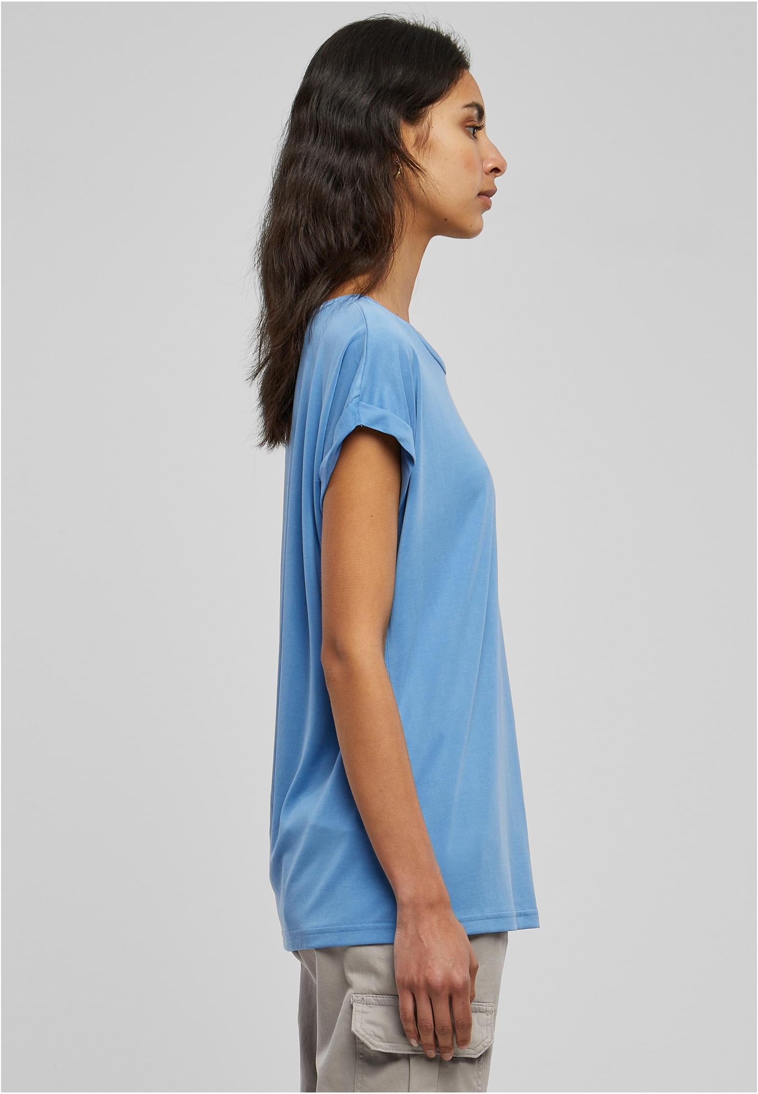 Ladies Modal Extended Shoulder Tee | horizonblue