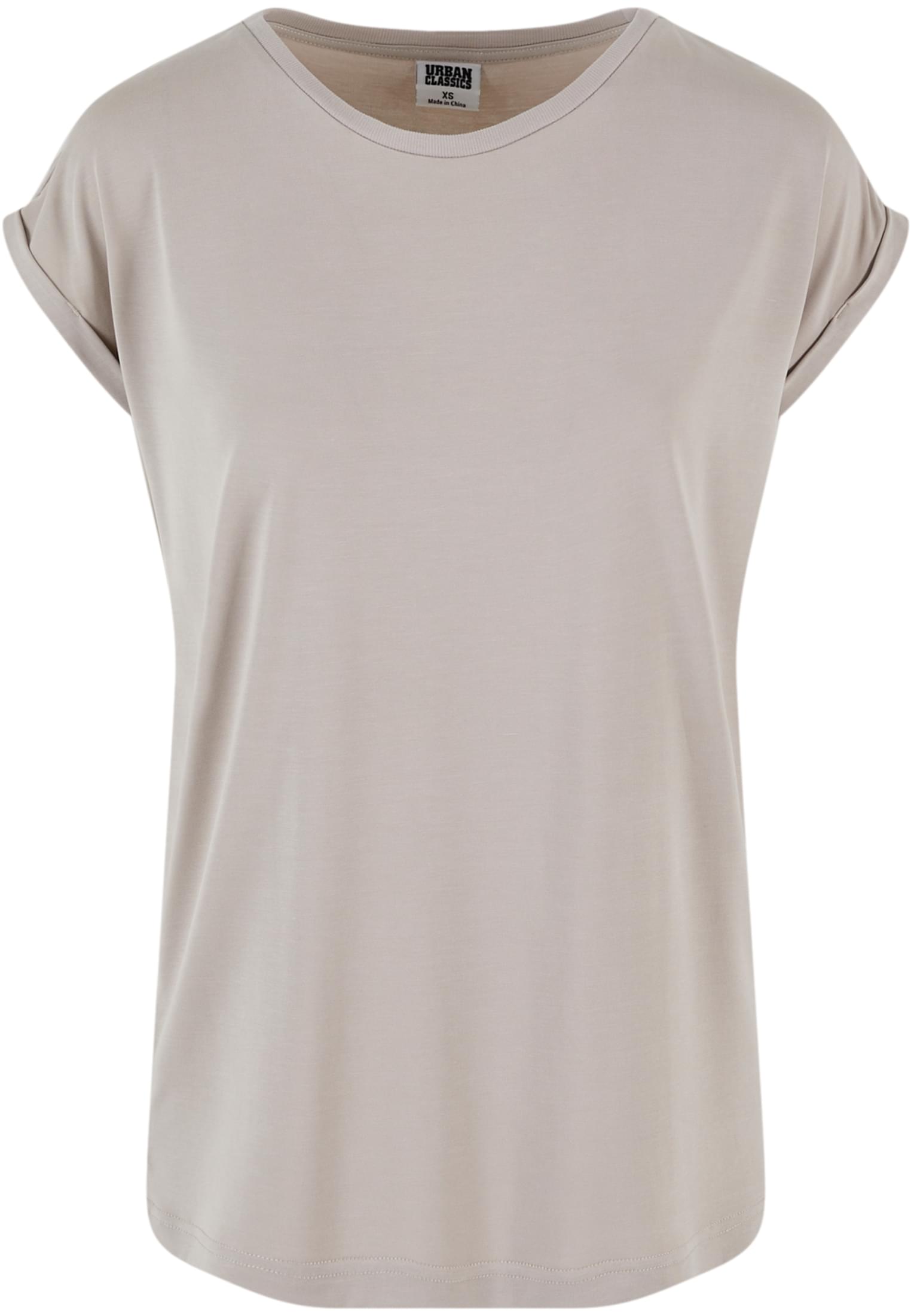 Ladies Modal Extended Shoulder Tee | cloud