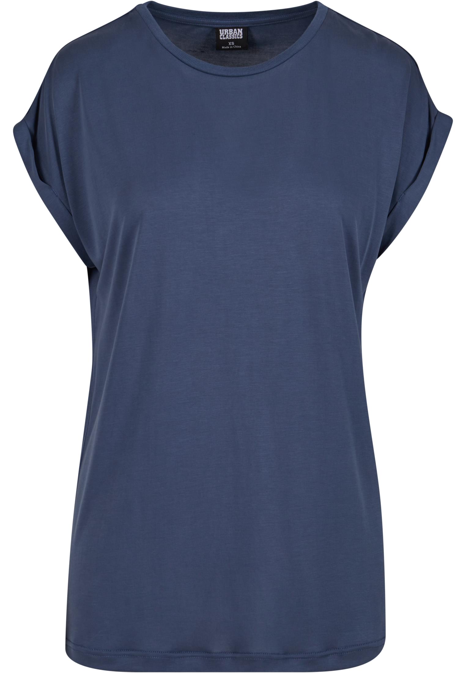 Ladies Modal Extended Shoulder Tee | vintageblue