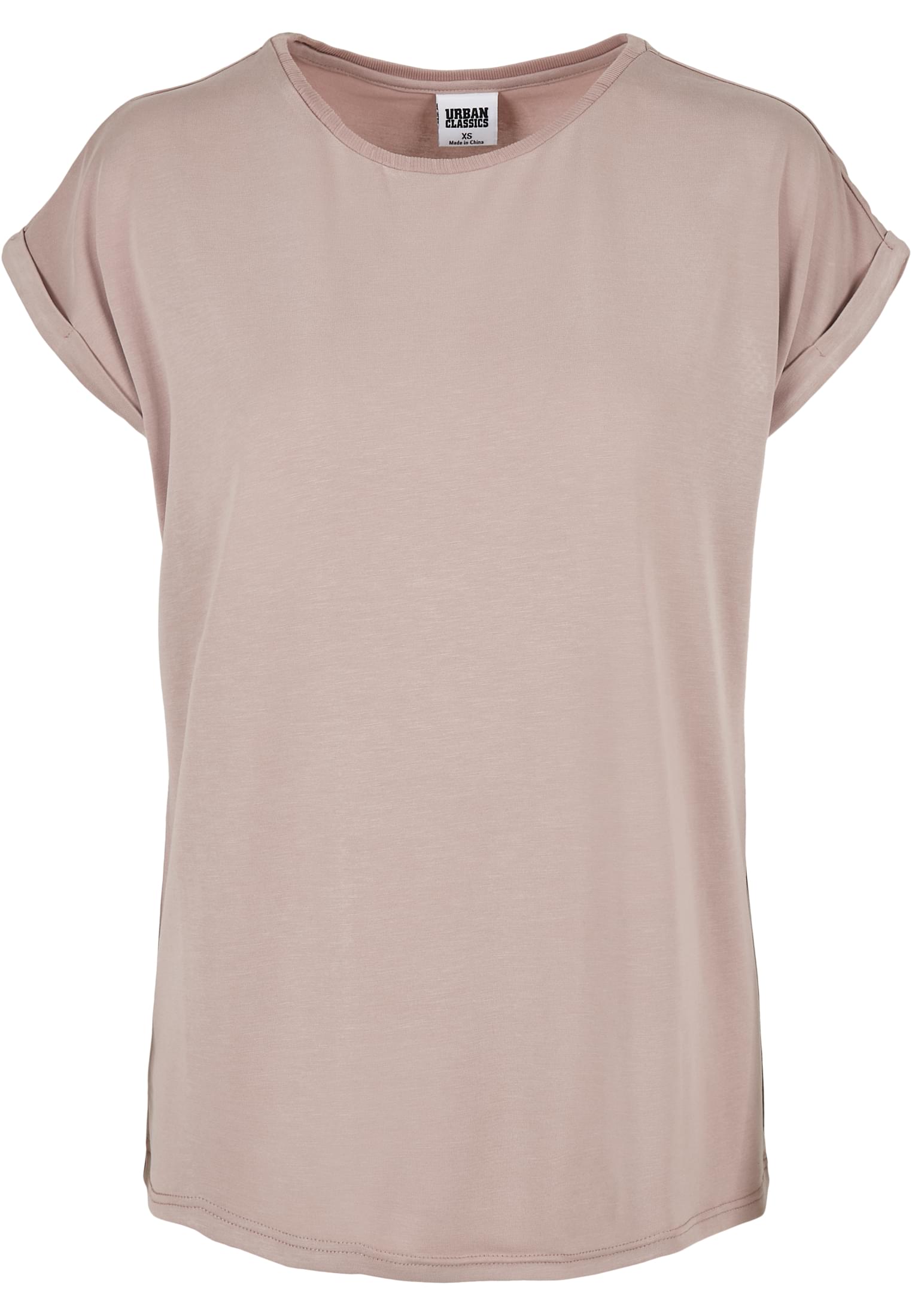 Ladies Modal Extended Shoulder Tee | duskrose