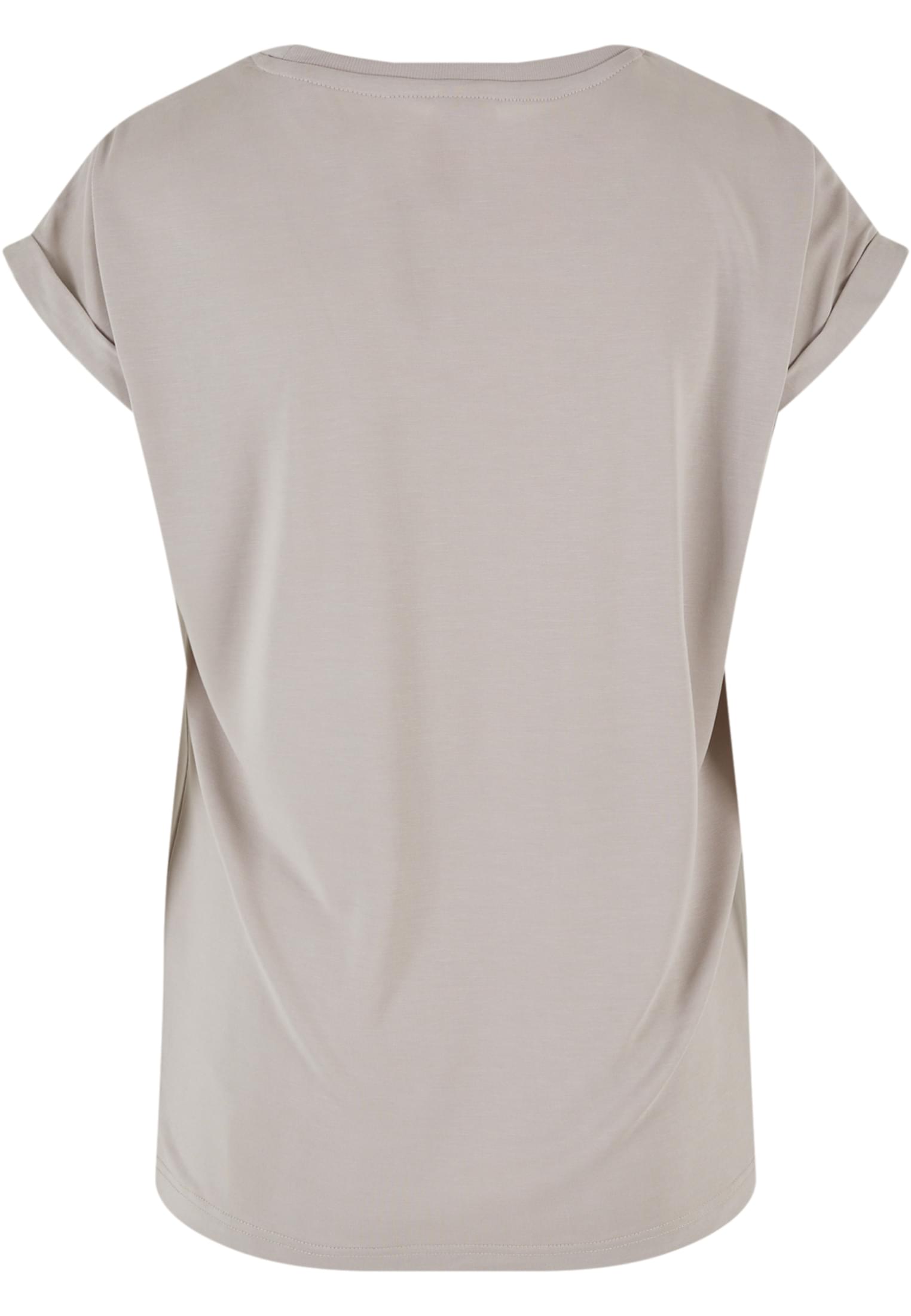 Ladies Modal Extended Shoulder Tee | cloud