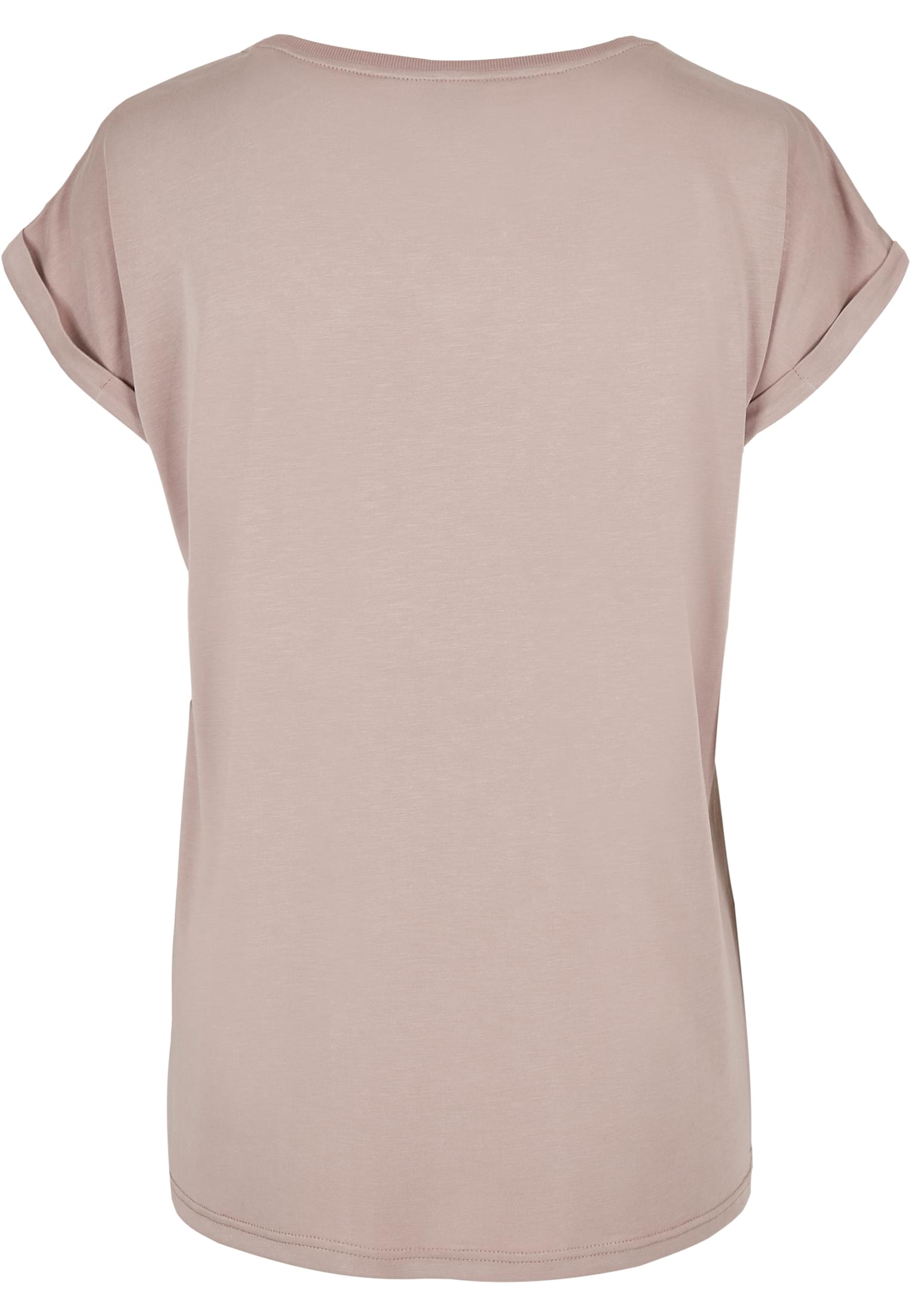 Ladies Modal Extended Shoulder Tee | duskrose