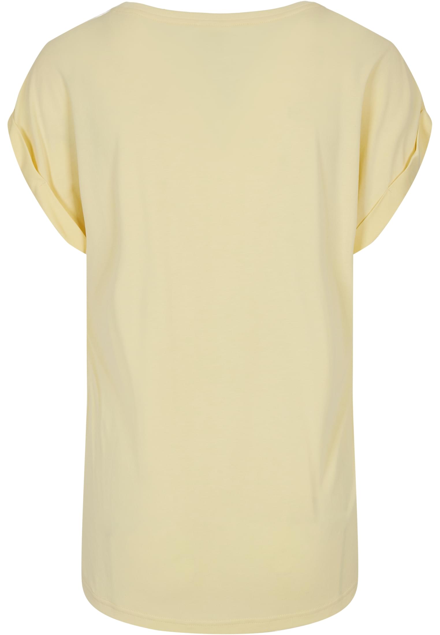 Ladies Modal Extended Shoulder Tee | softyellow