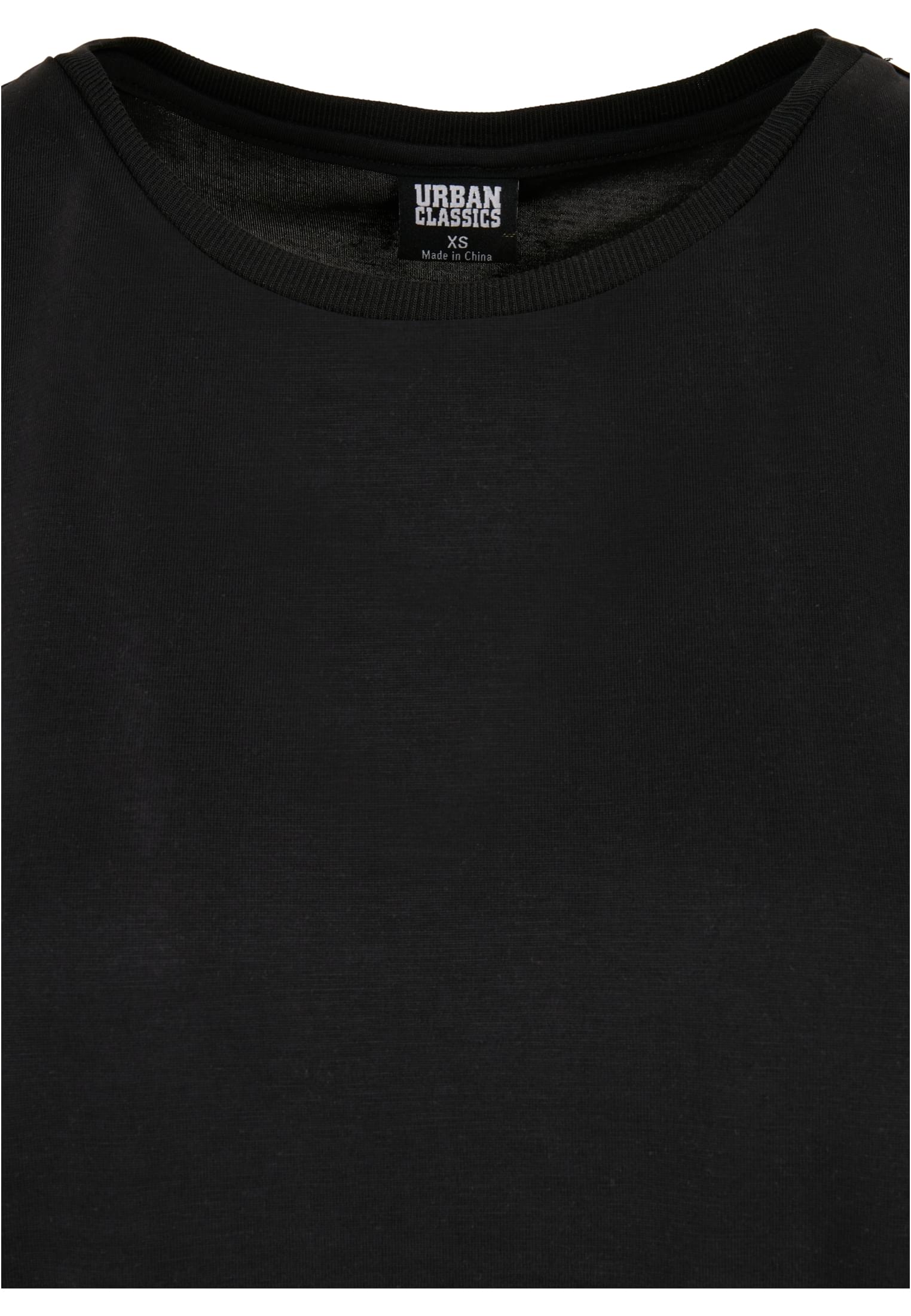 Ladies Modal Extended Shoulder Tee | black