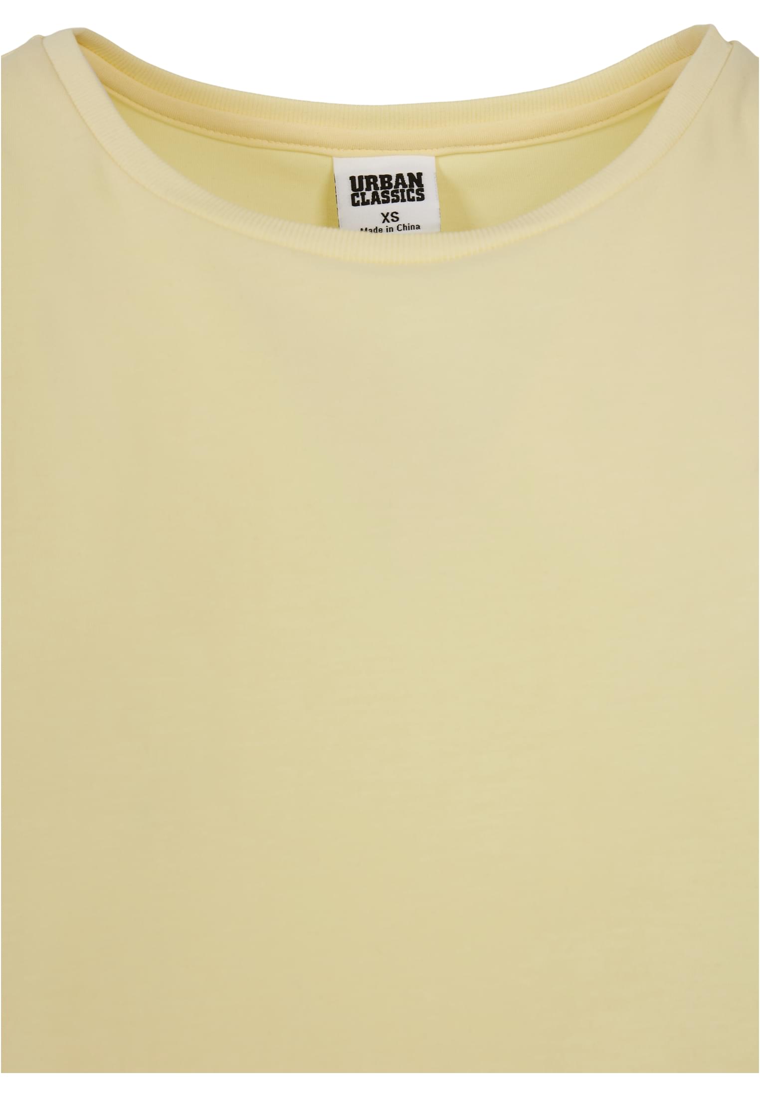 Ladies Modal Extended Shoulder Tee | softyellow