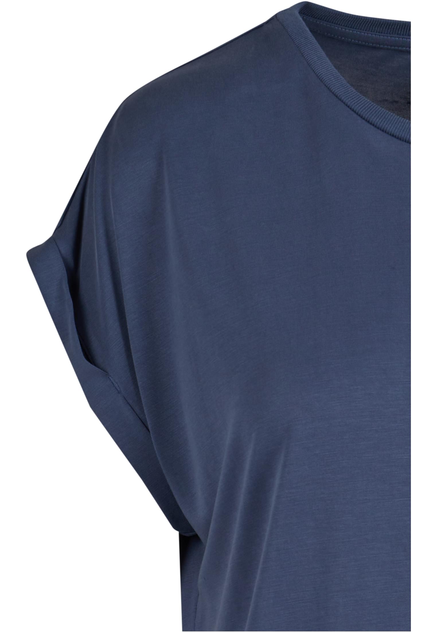 Ladies Modal Extended Shoulder Tee | vintageblue