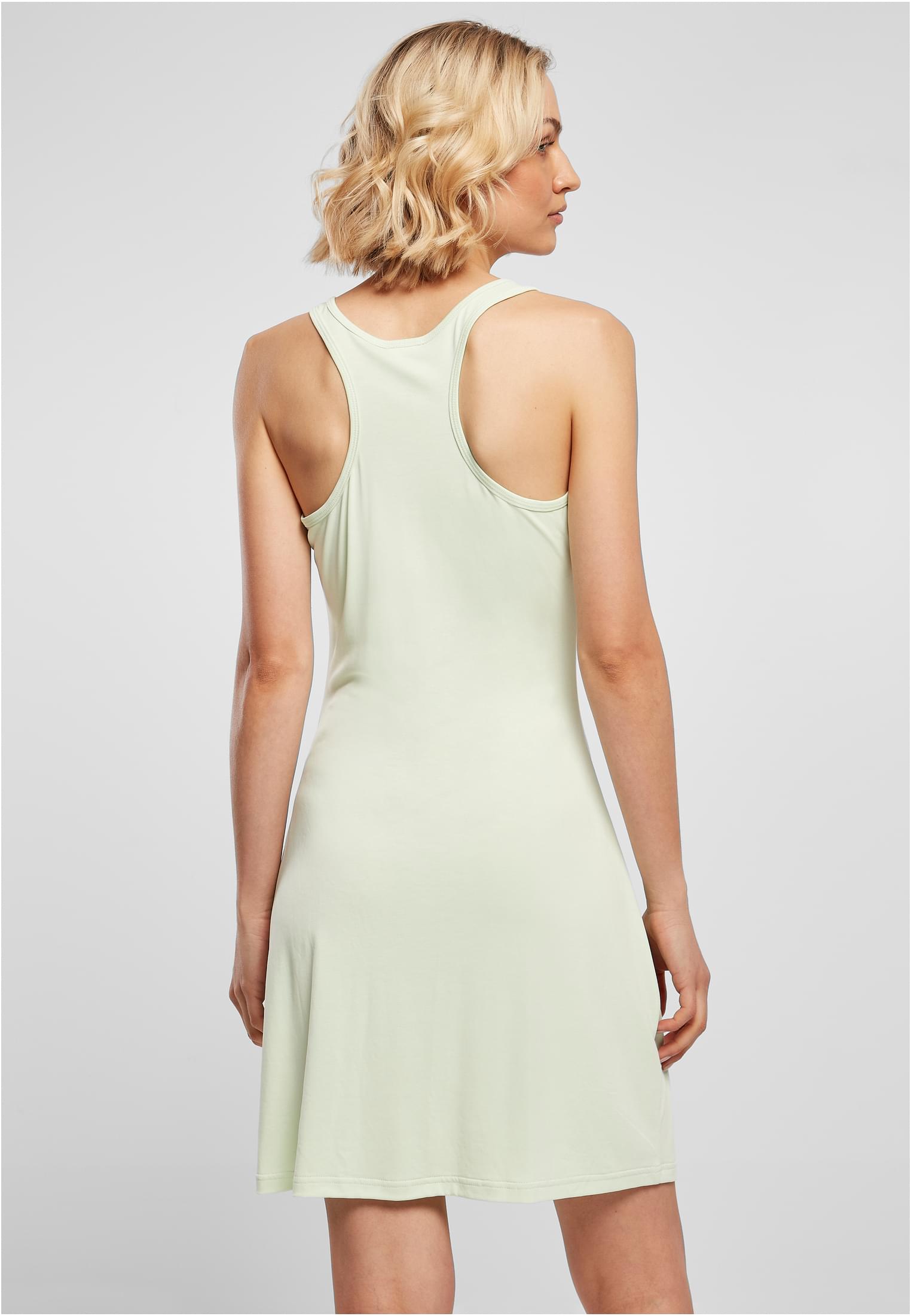 Ladies Modal Short Racer Back Dress | lightmint