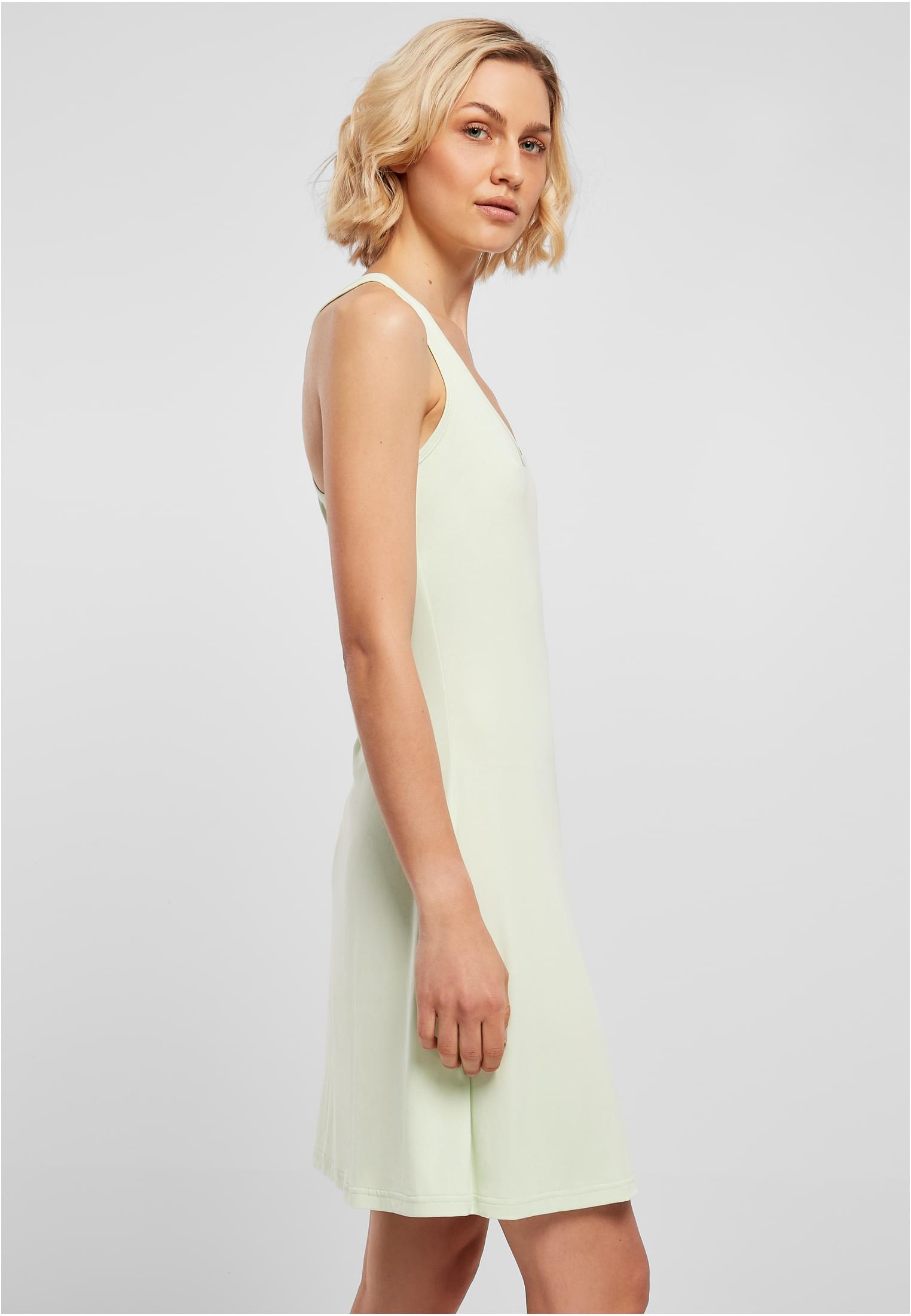 Ladies Modal Short Racer Back Dress | lightmint